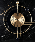 Horloge murale 59 cm Métal Doré