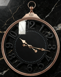 Horloge murale 44 cm Noir