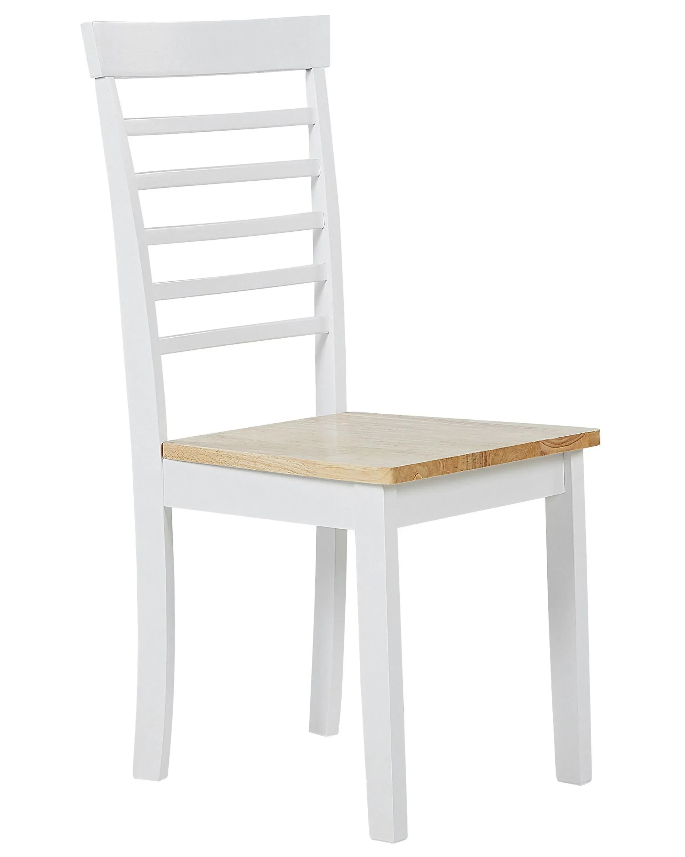 Lot de 2 chaises de salle à manger Bois Blanc