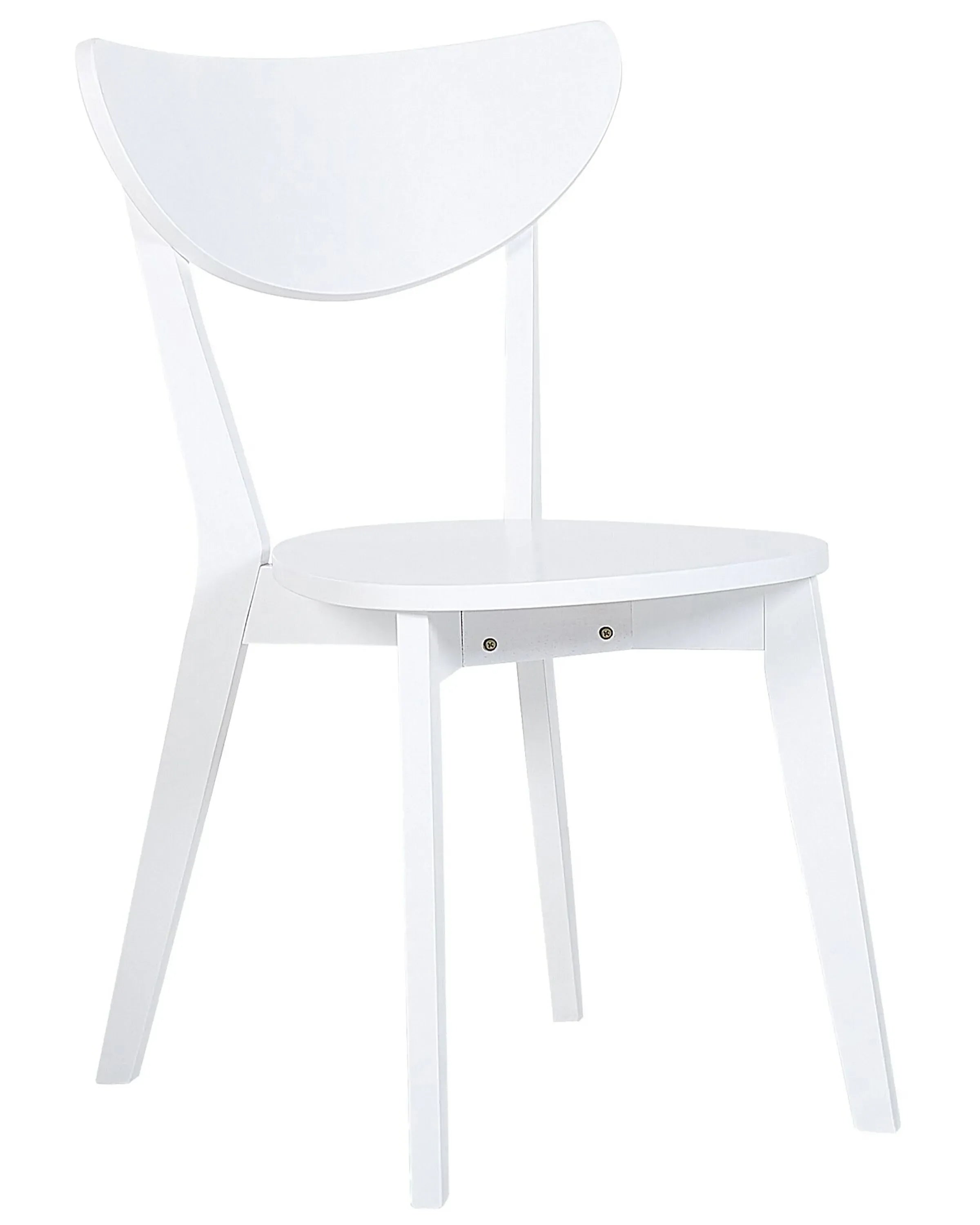 Lot de 2 chaises de salle à manger Blanches