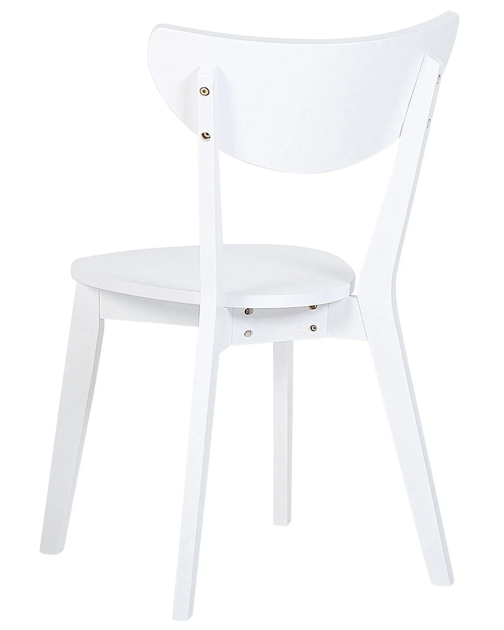 Lot de 2 chaises de salle à manger Blanches