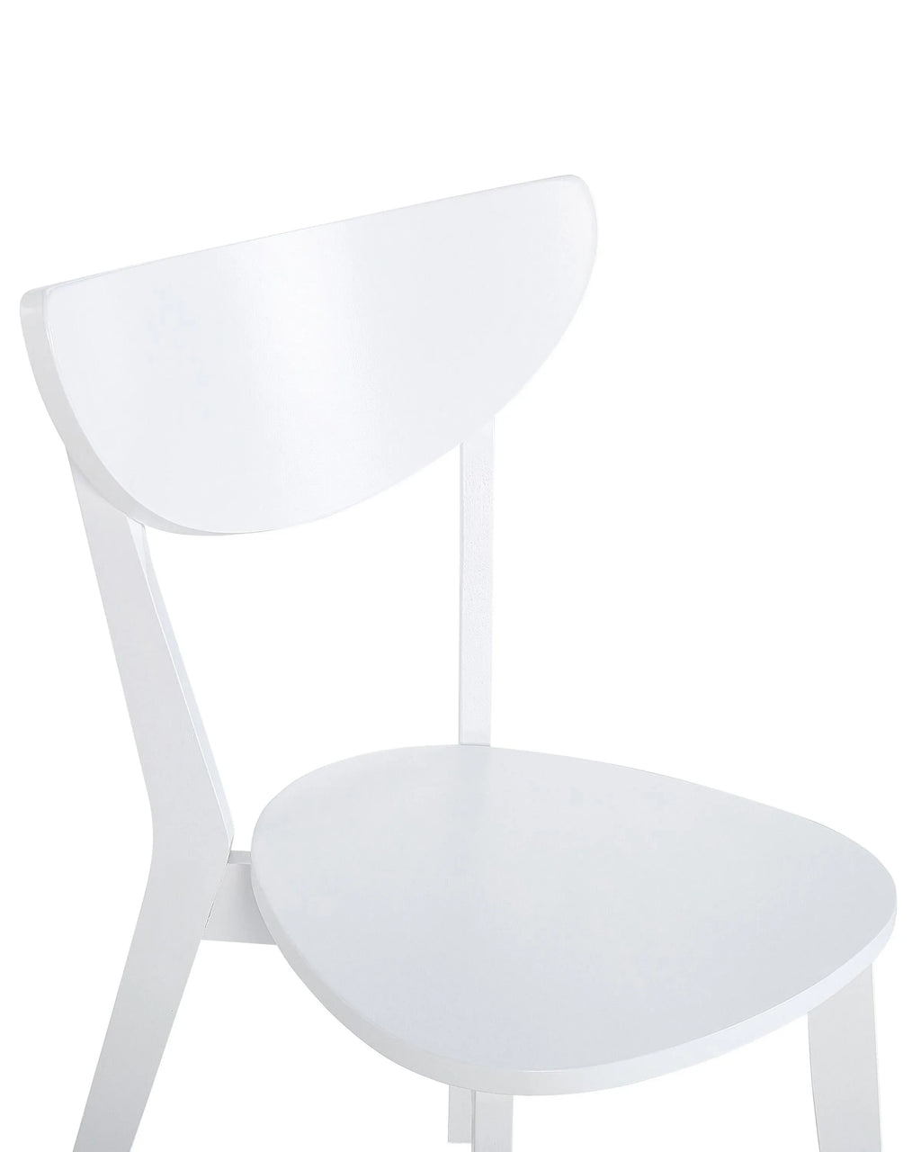 Lot de 2 chaises de salle à manger Blanches