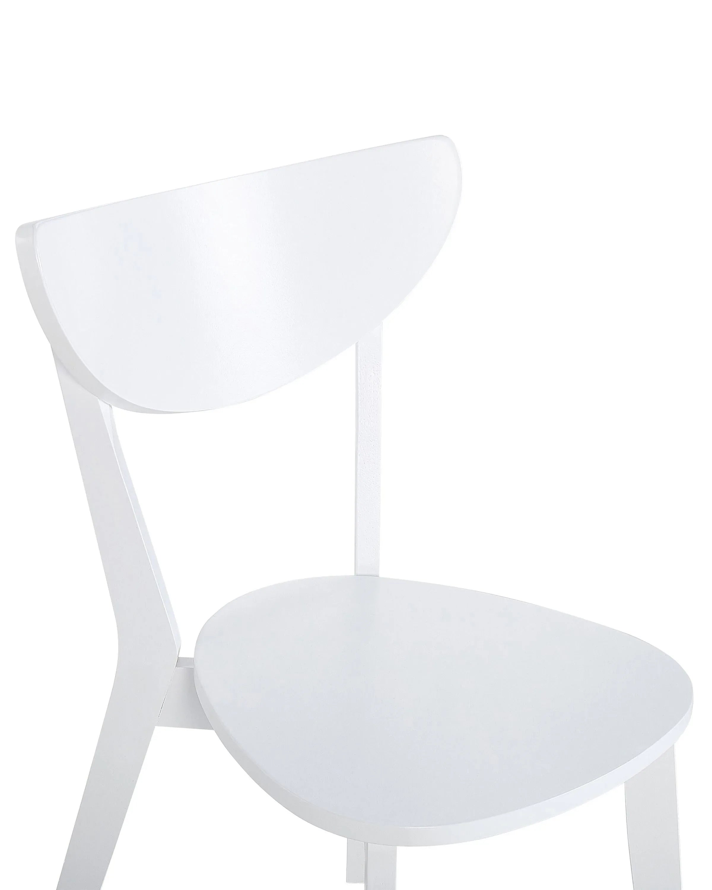 Lot de 2 chaises de salle à manger Blanches