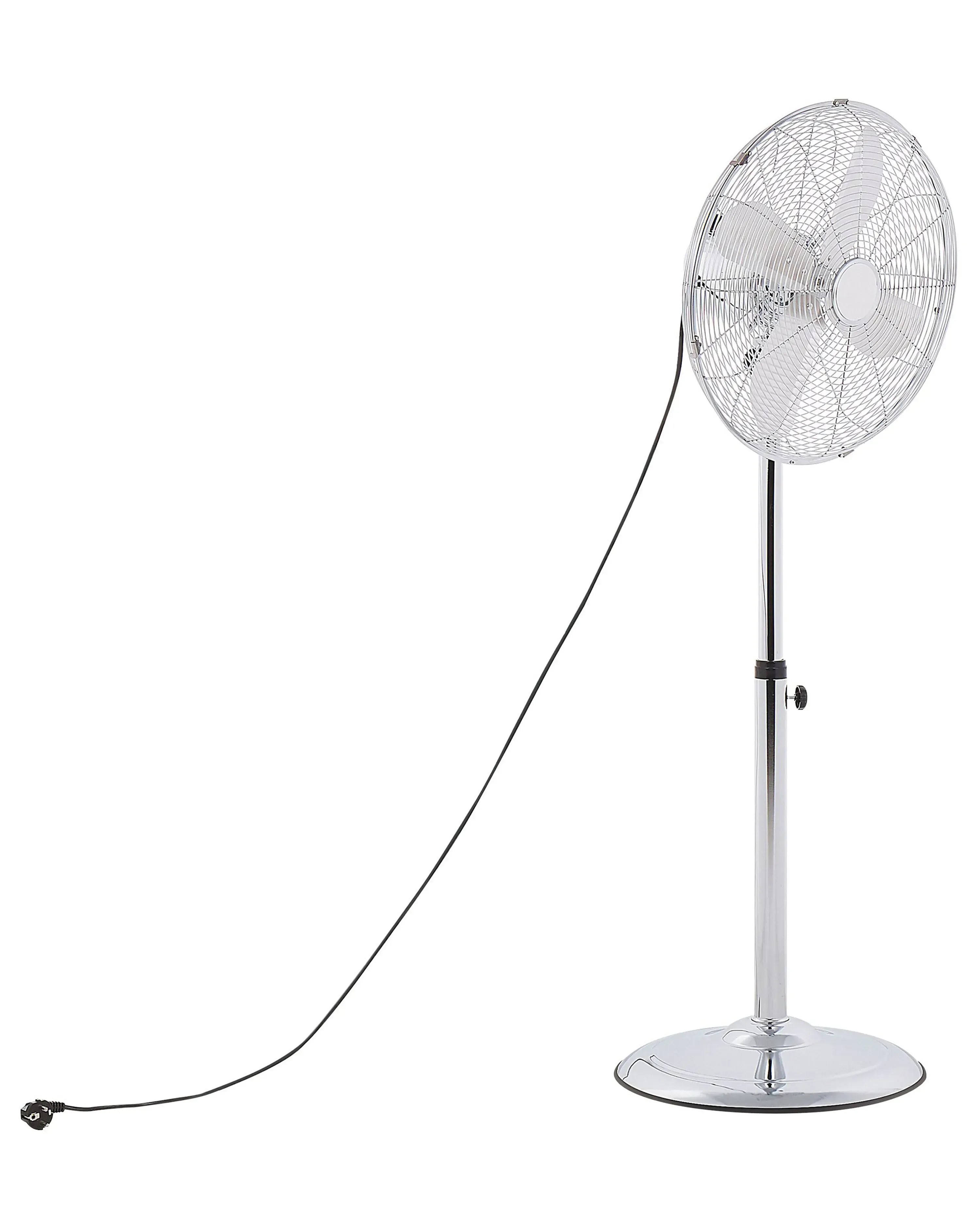 Ventilateur de sol Argent