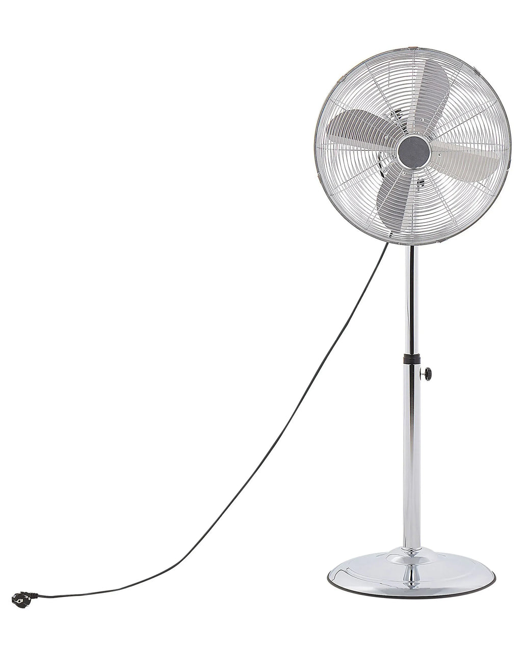 Ventilateur de sol Argent
