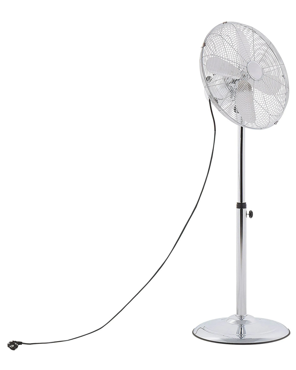 Ventilateur de sol Argent