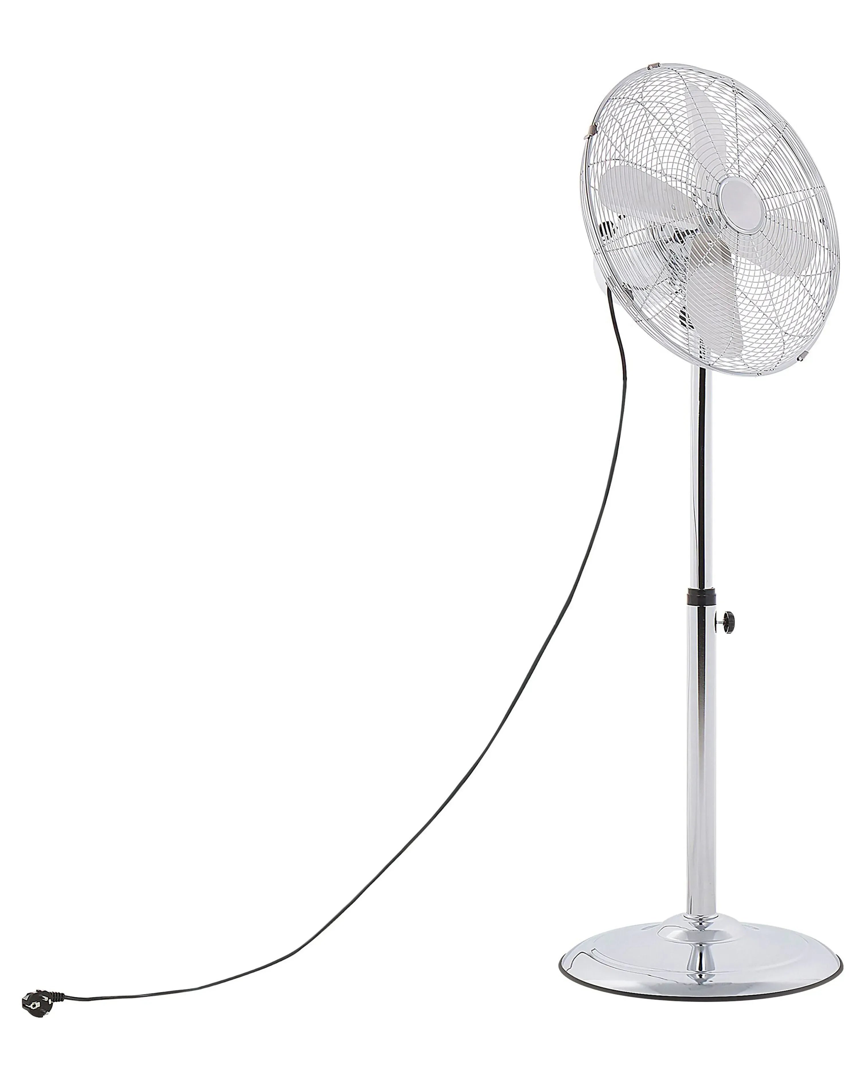 Ventilateur de sol Argent