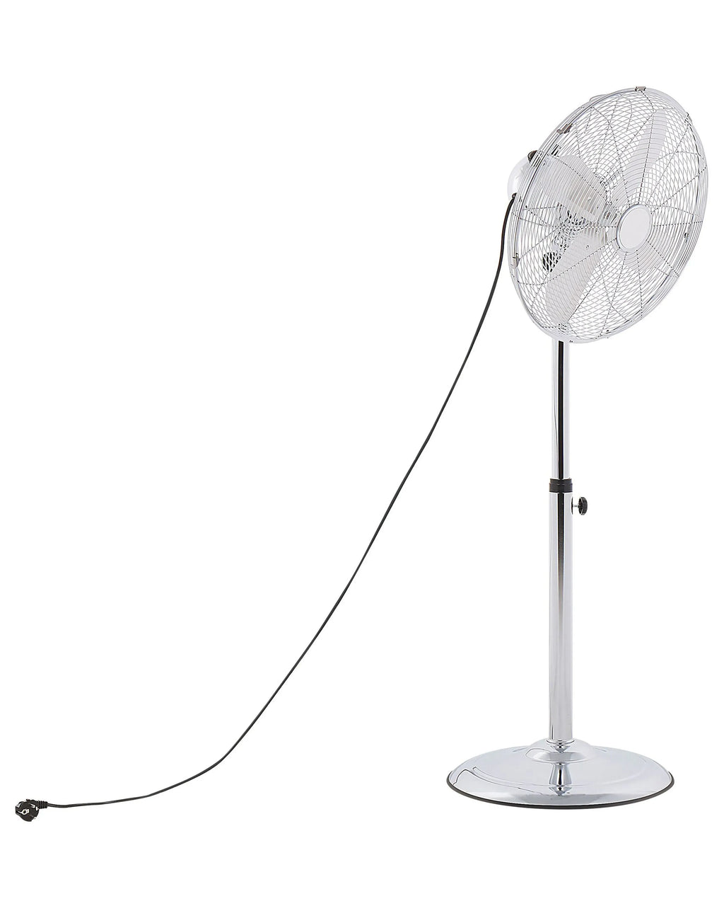 Ventilateur de sol Argent