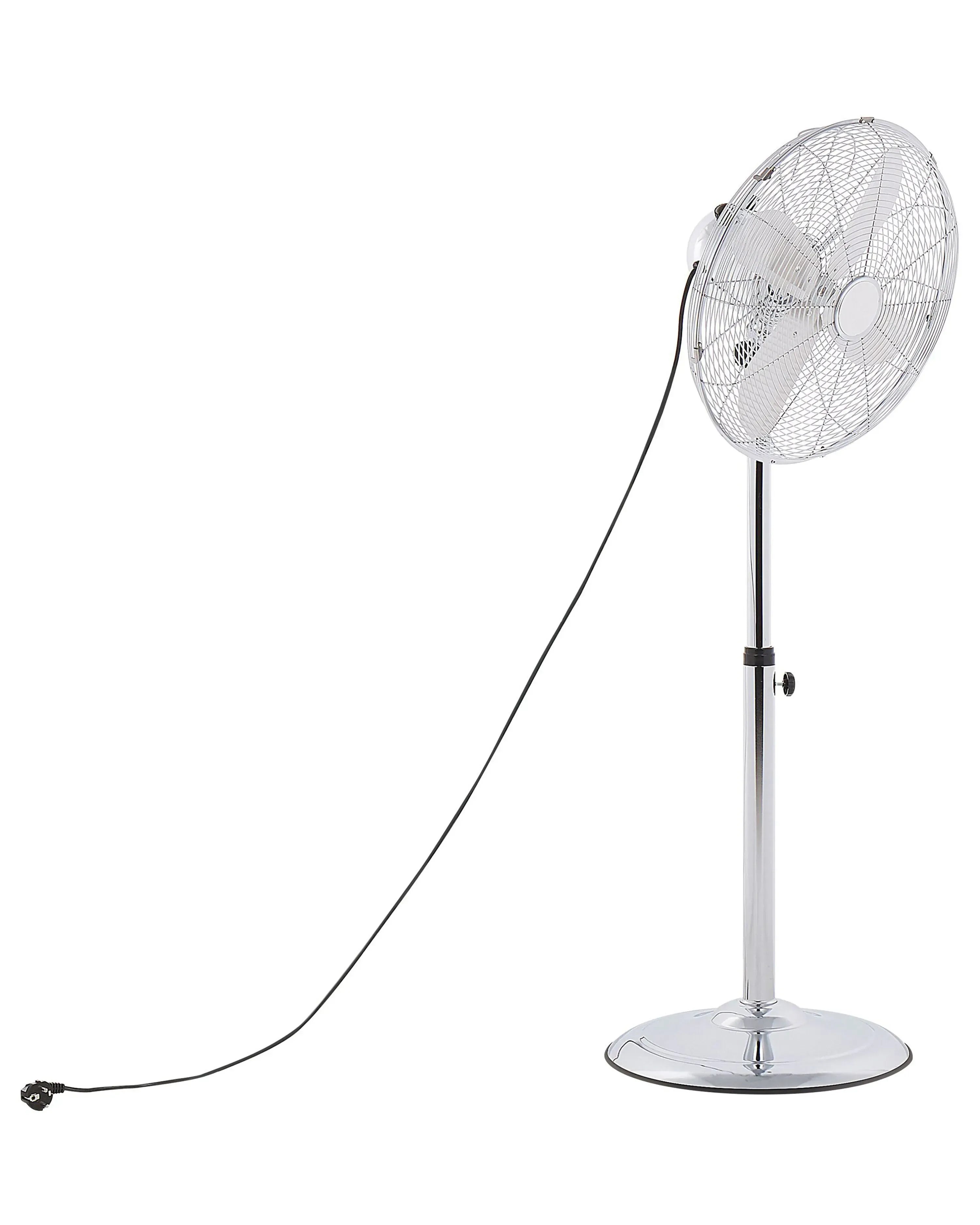 Ventilateur de sol Argent