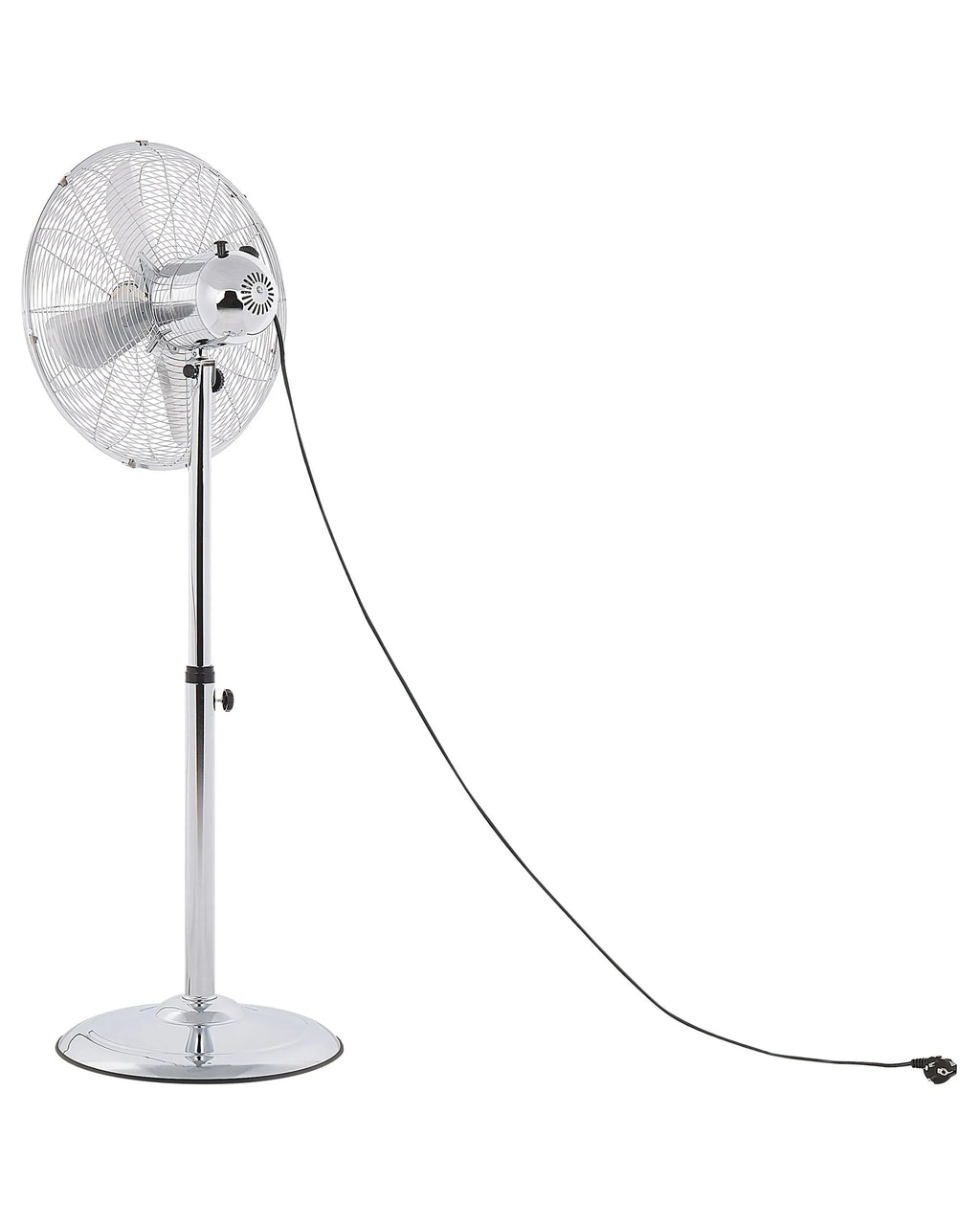 Ventilateur de sol Argent