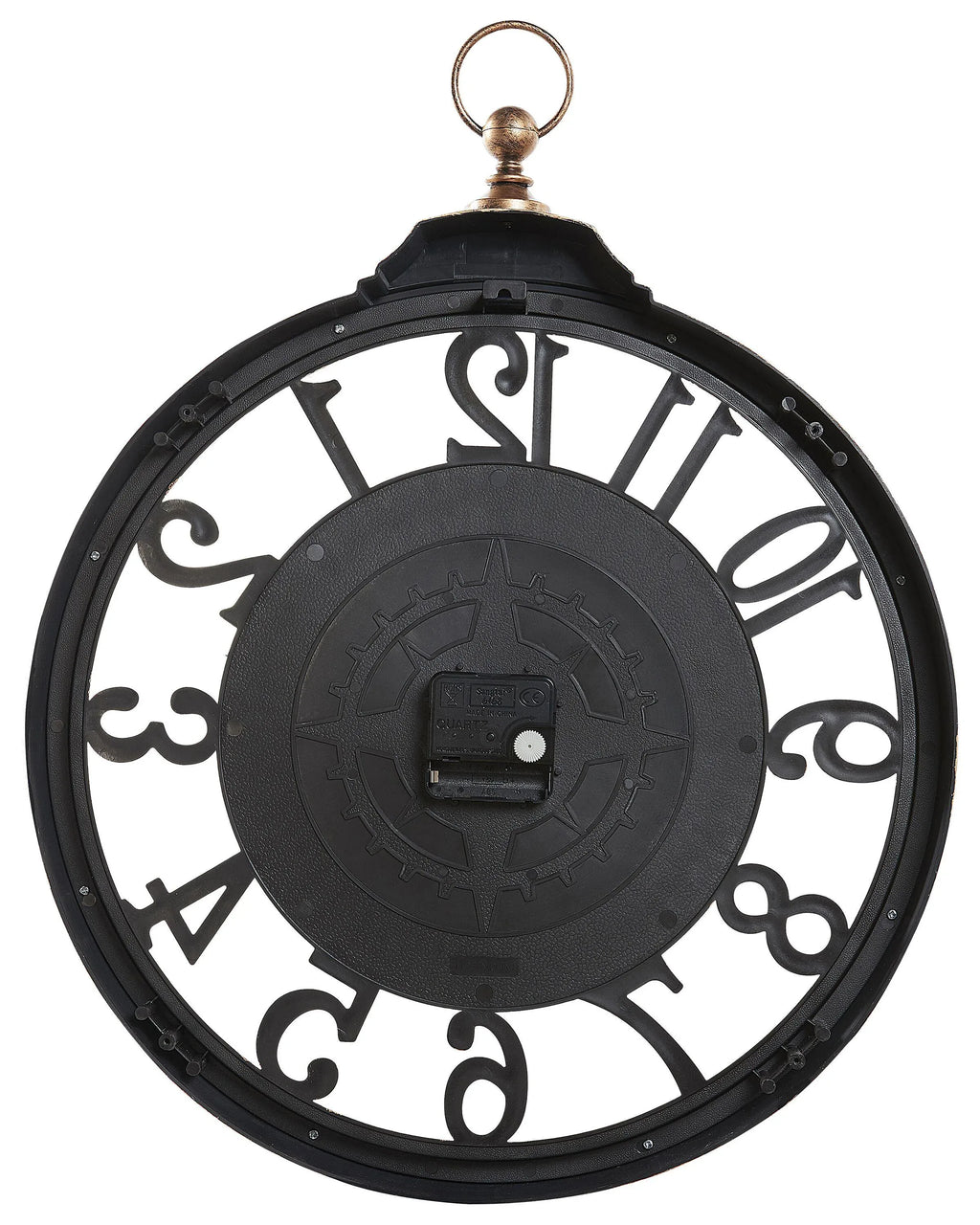 Horloge murale 40 cm Marron