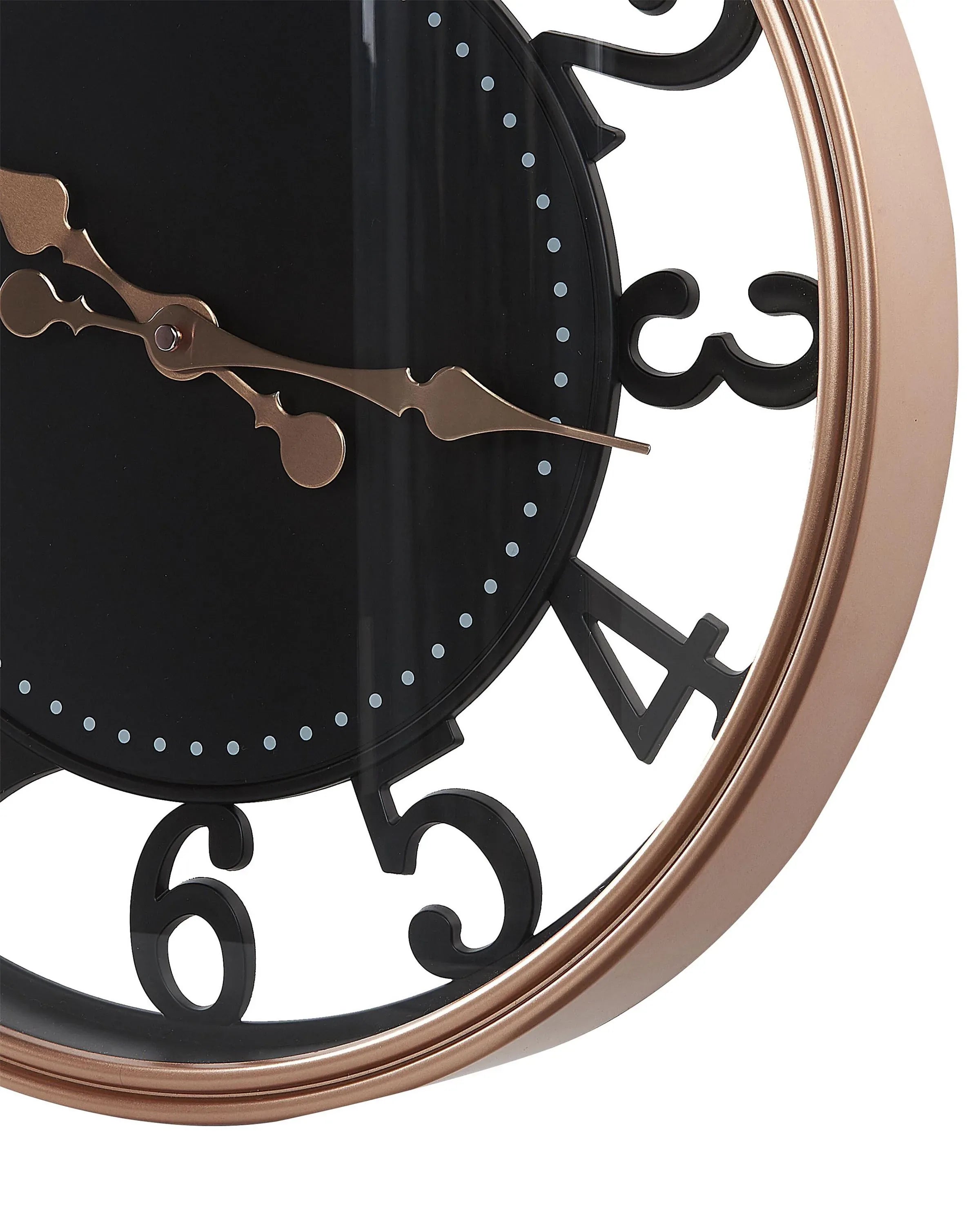 Horloge murale 44 cm Noir
