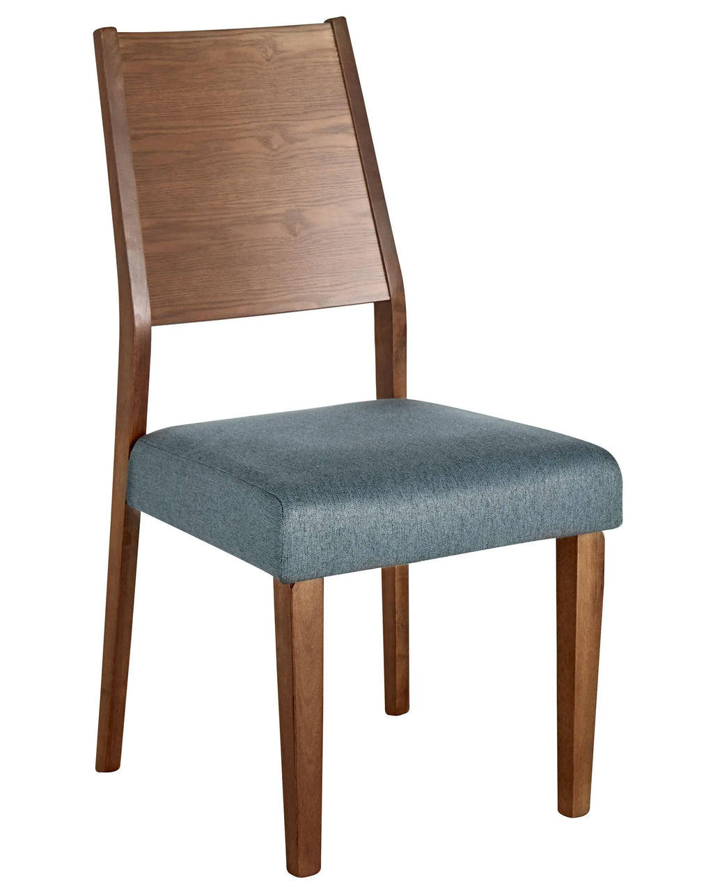 Lot de 2 chaises de salle à manger Bois Gris