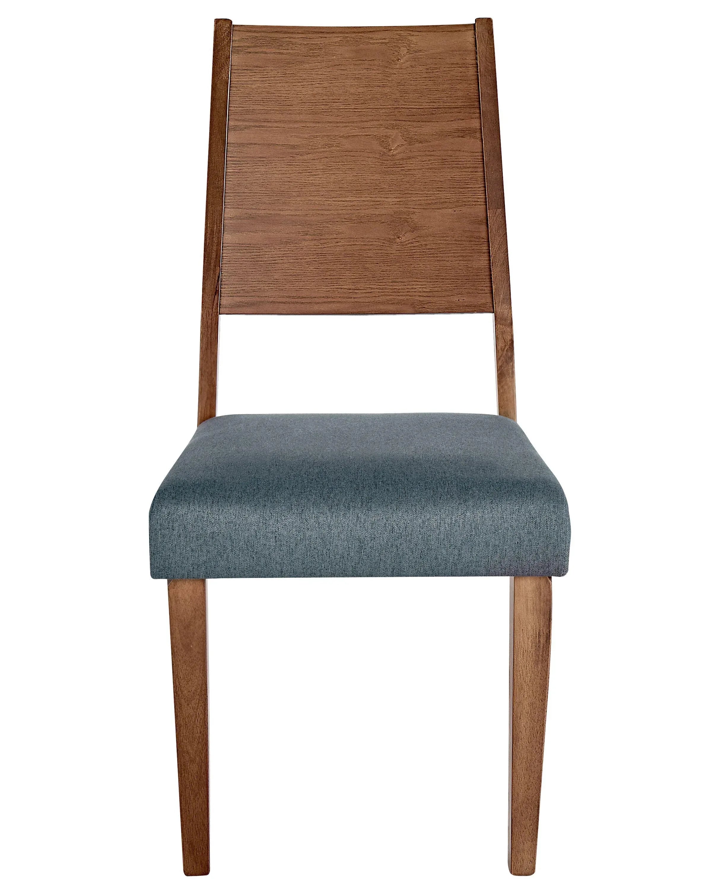 Lot de 2 chaises de salle à manger Bois Gris