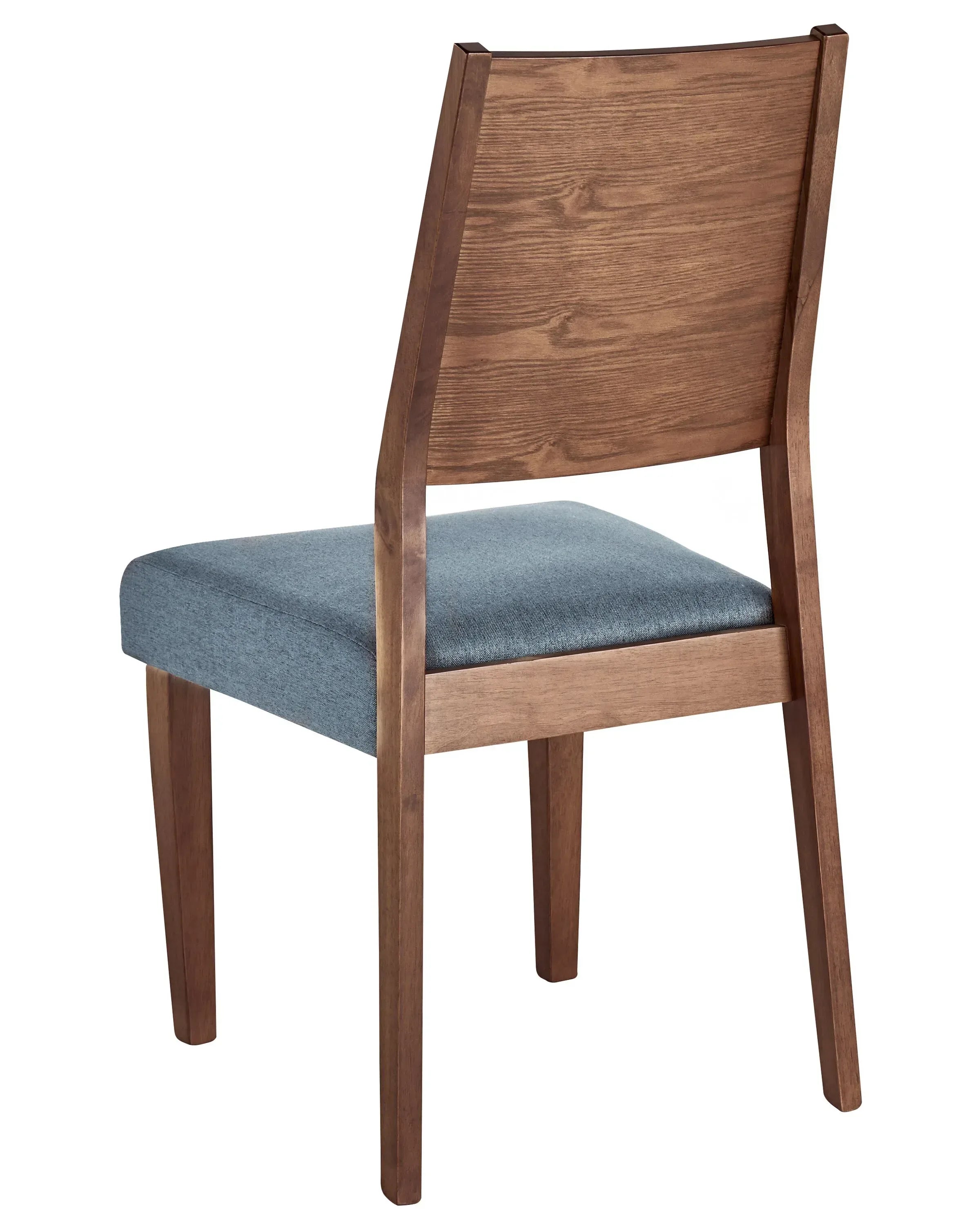 Lot de 2 chaises de salle à manger Bois Gris