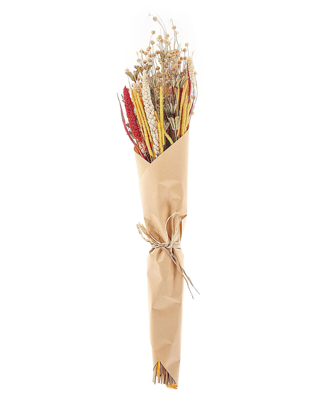 Bouquet de fleurs séchées 65 cm Naturel