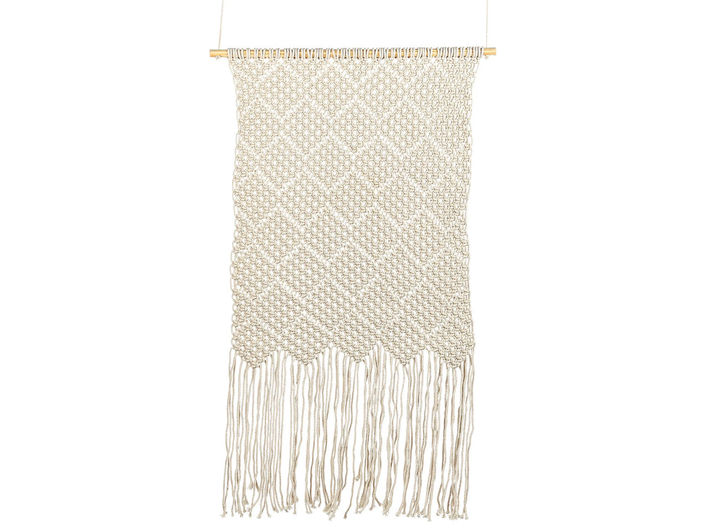 Decorazione da parete in tessuto OKARA Cotone 126 cm Beige