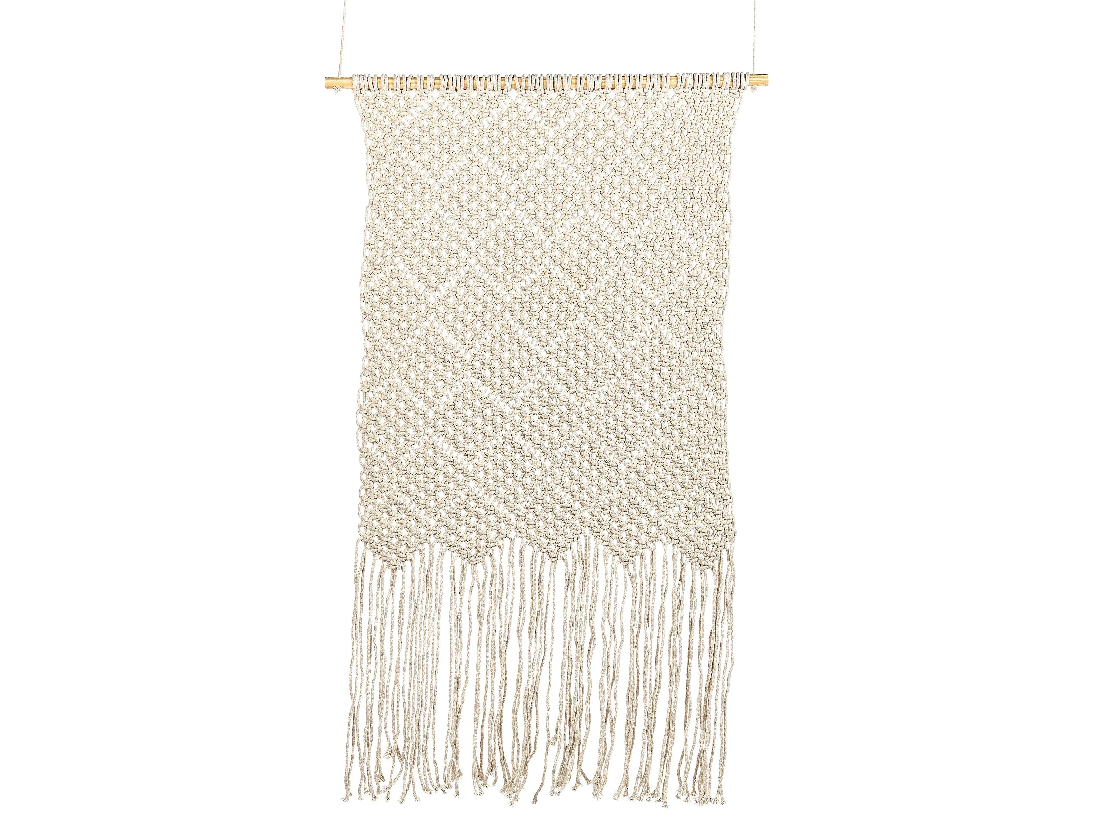 Decorazione da parete in tessuto OKARA Cotone 126 cm Beige
