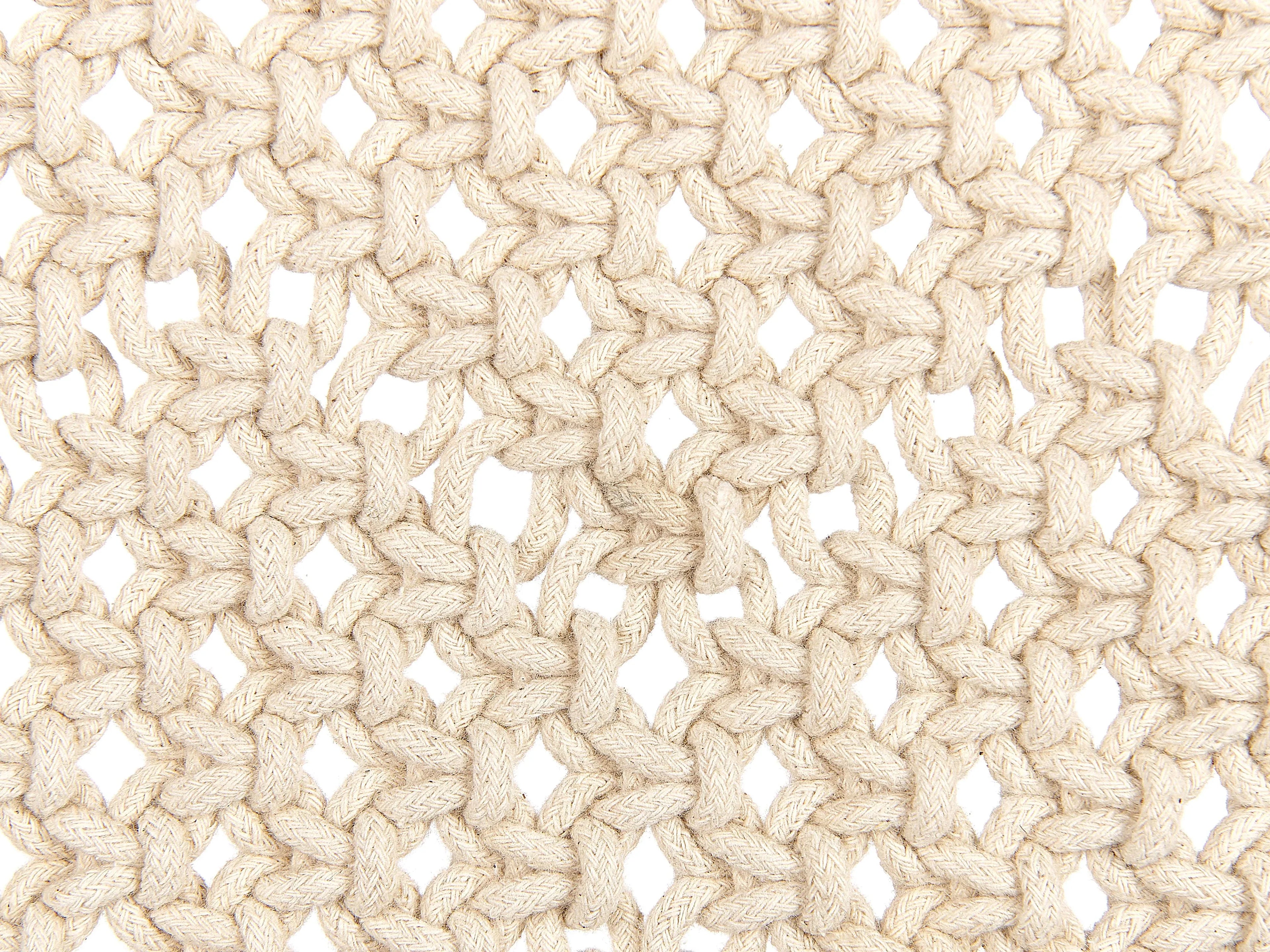Décoration murale en coton 126 cm Beige