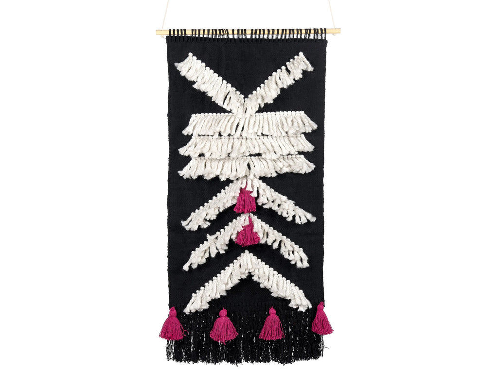 Decorazione da parete in tessuto PAKPATTAN Cotone 123 cm Nero