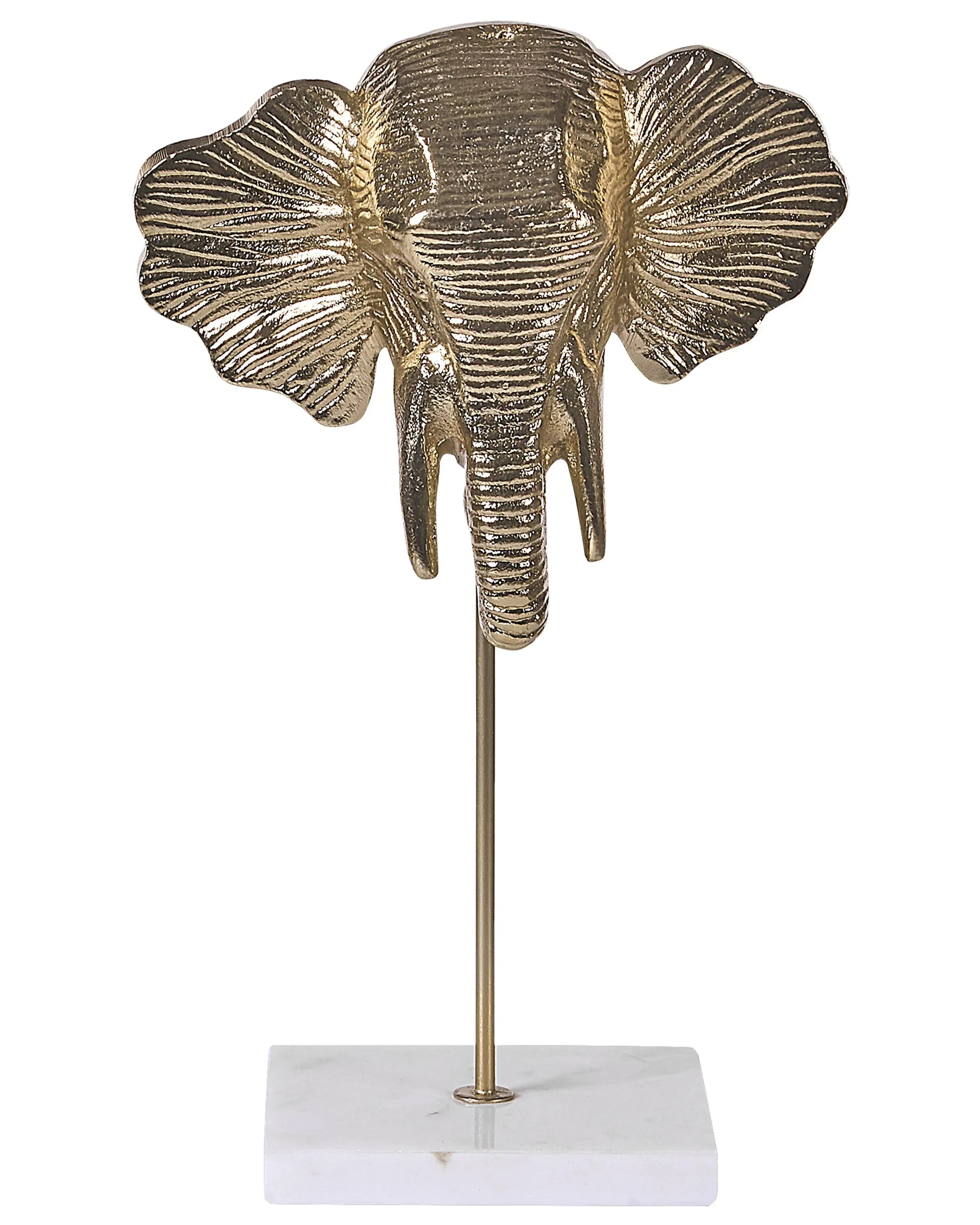 Accessorio decorativo Elefante KASO Metallo Oro