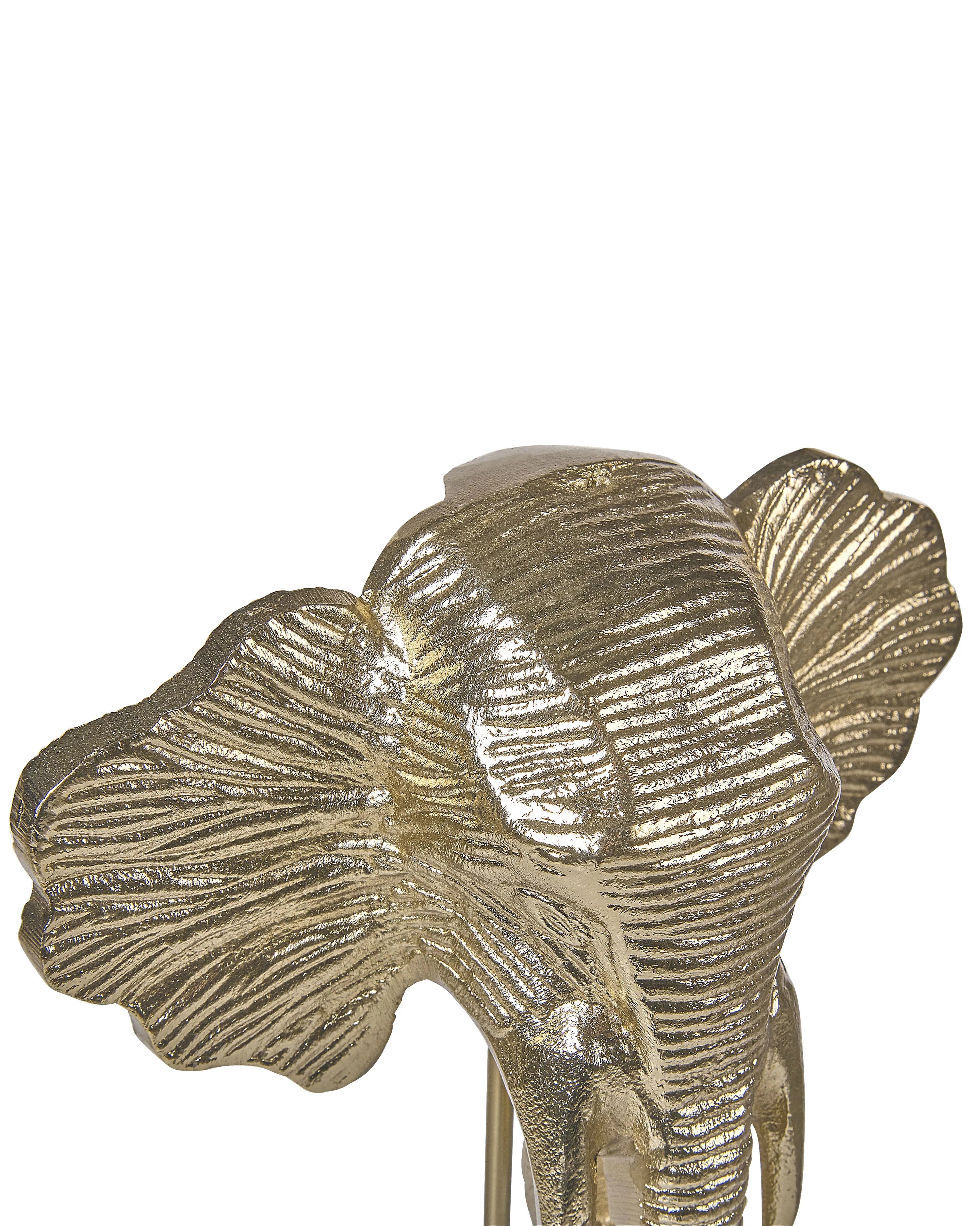 Accessoire décoratif Éléphant Métal Doré