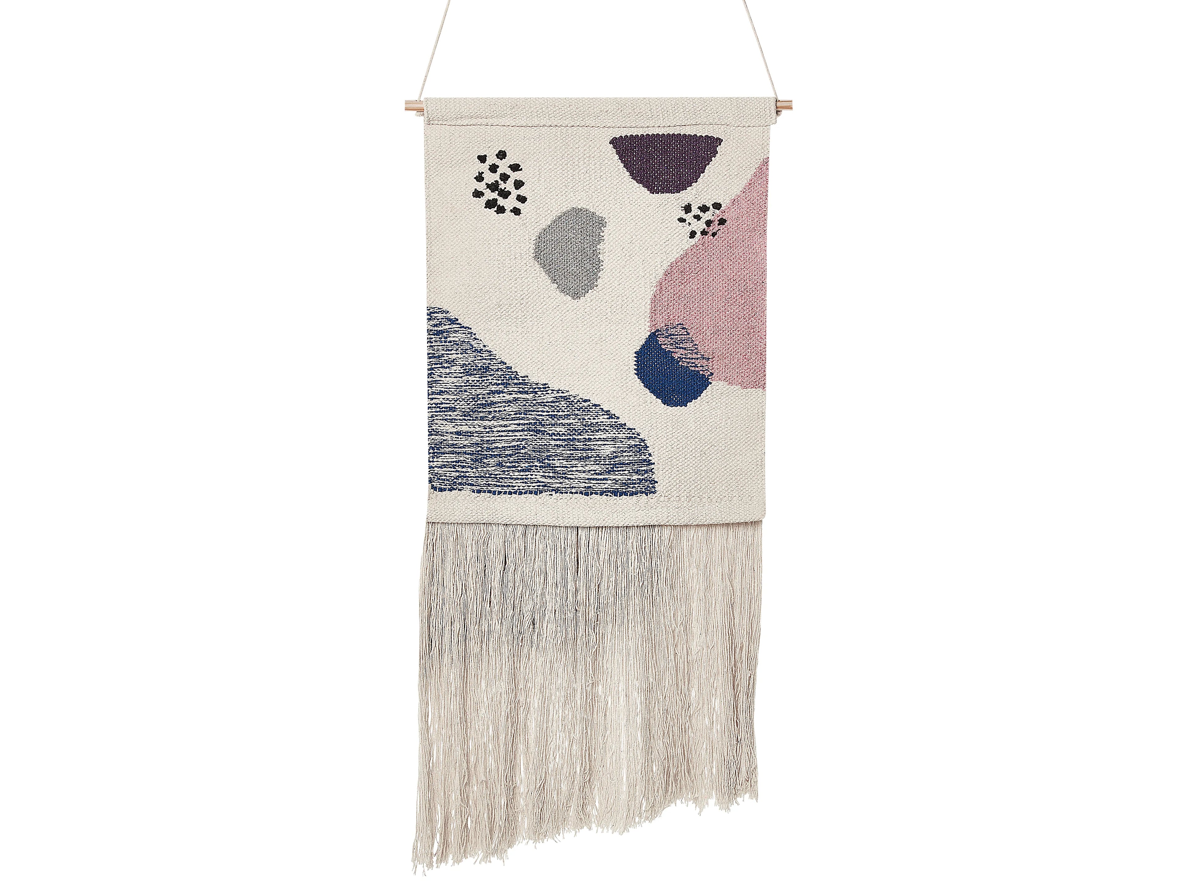 Décoration murale en coton 90 cm multicolore