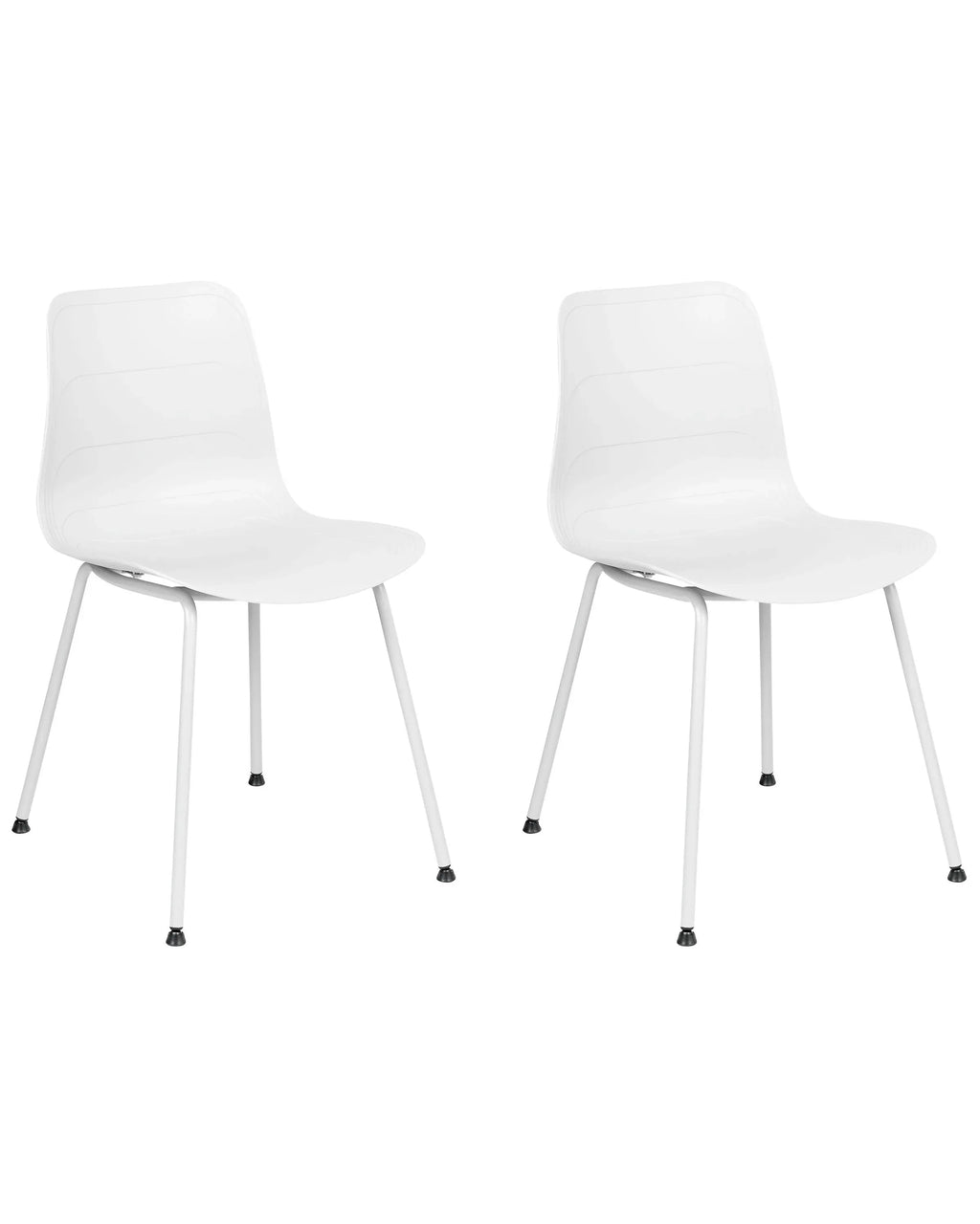 Set di 2 sedie da pranzo LOOMIS Bianco