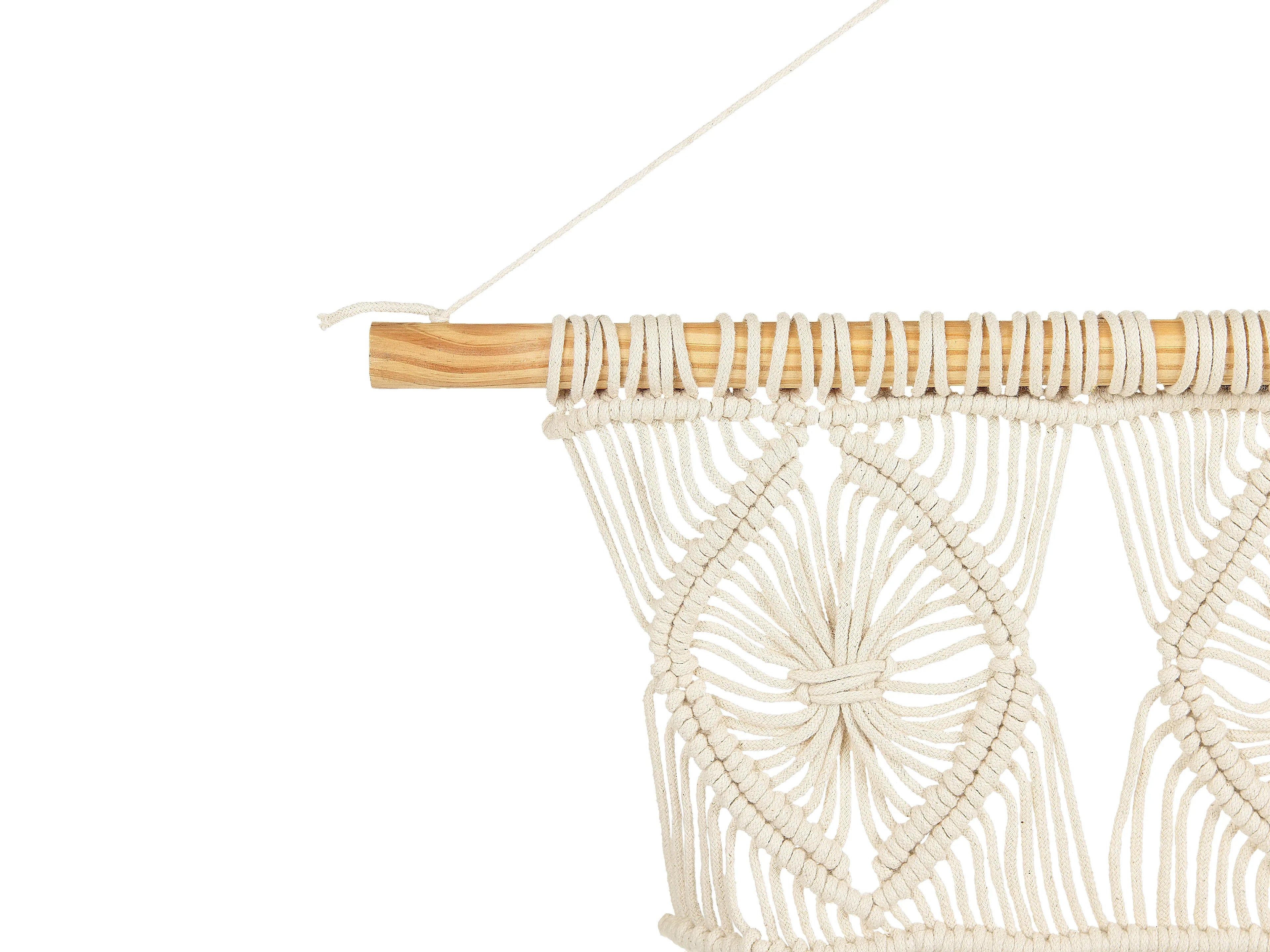 Décoration murale en coton 118 cm Beige