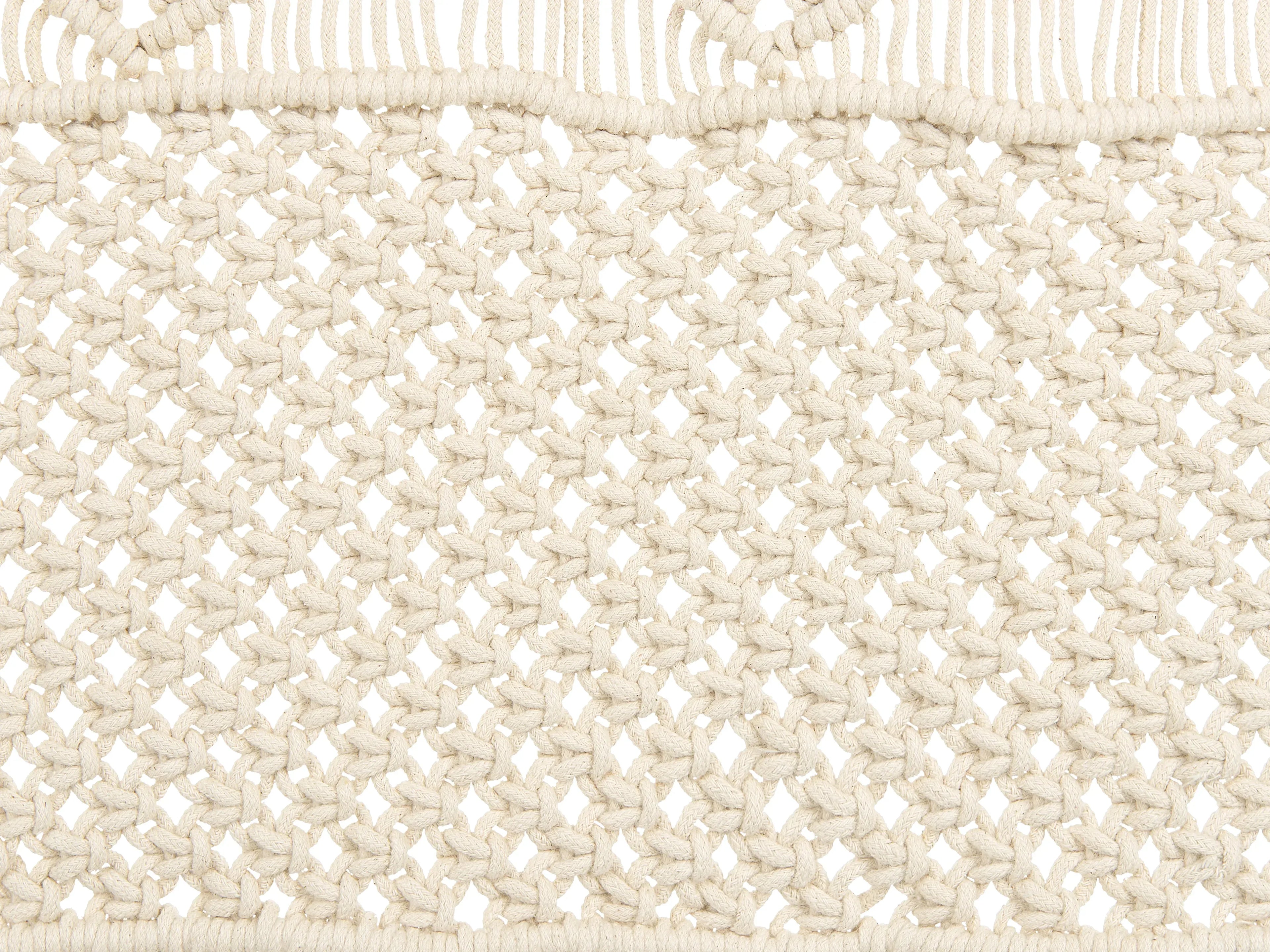 Décoration murale en coton 118 cm Beige