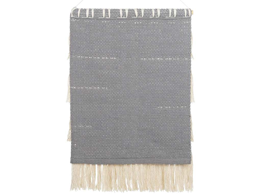 Décoration murale en coton 106 cm Gris