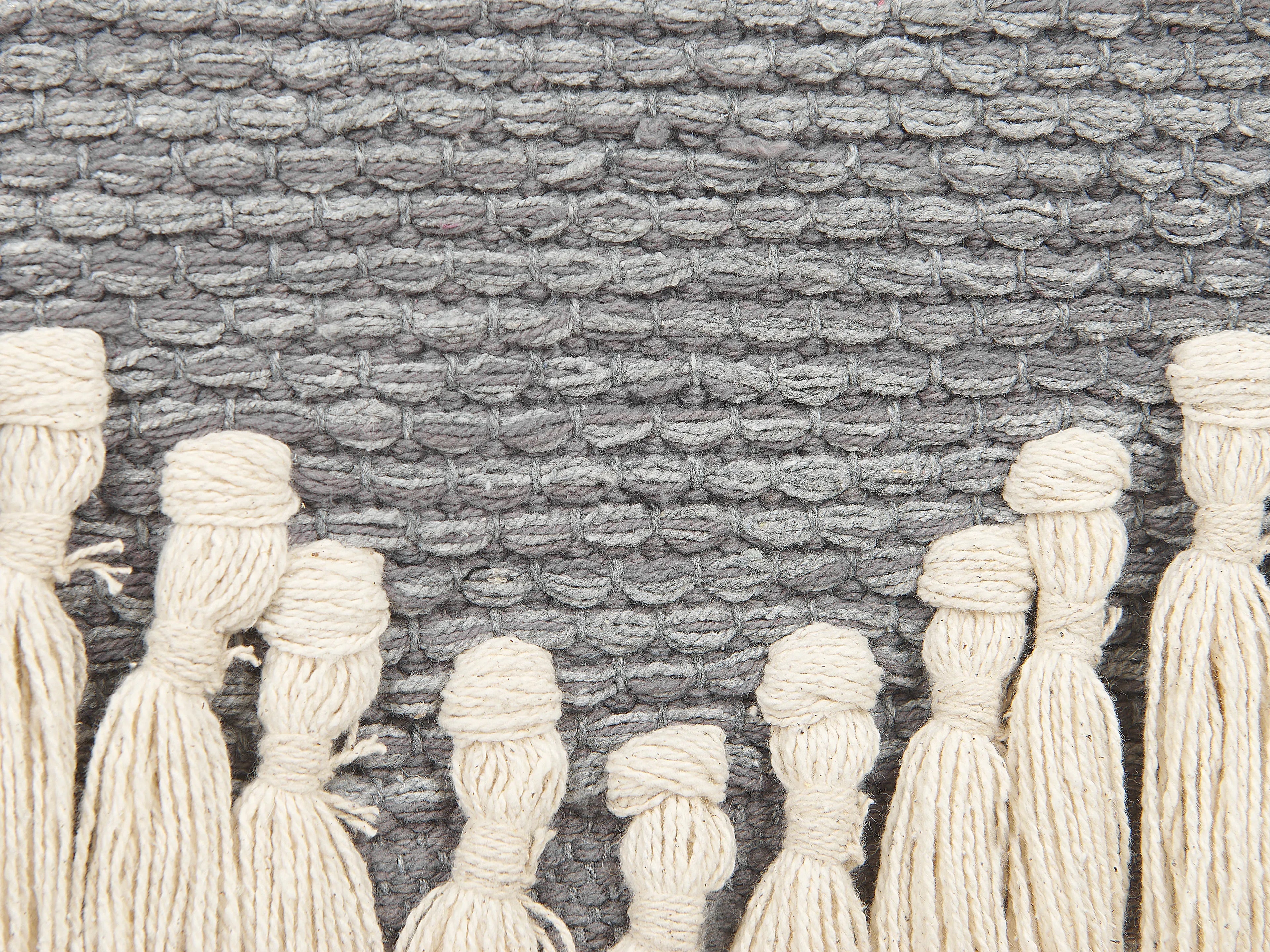 Décoration murale en coton 106 cm Gris