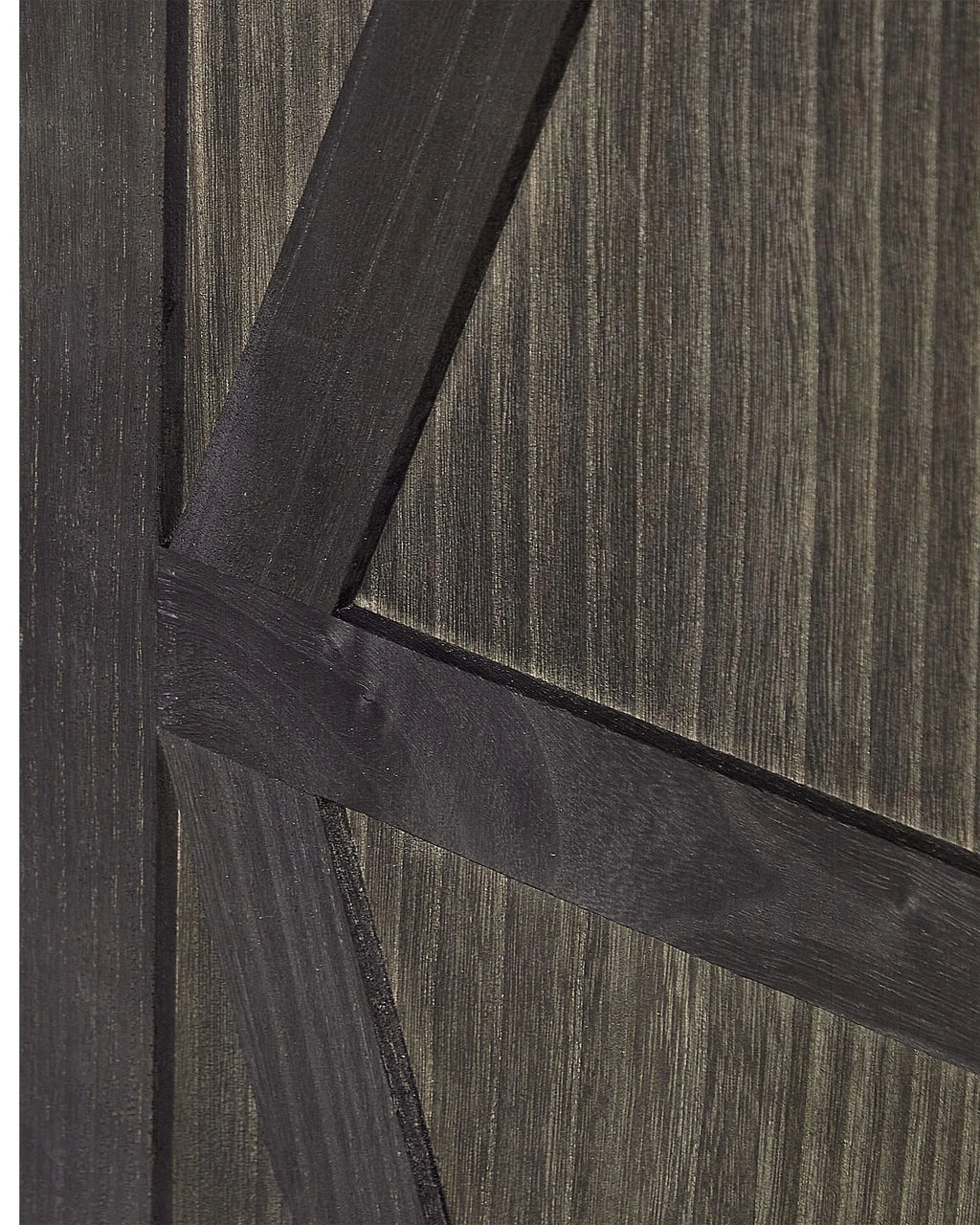 Paravent 4 panneaux marron foncé 163x170 cm