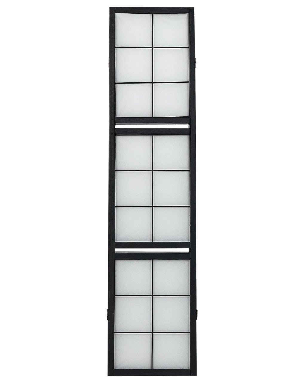 Paravent 4 panneaux noir 120x170 cm