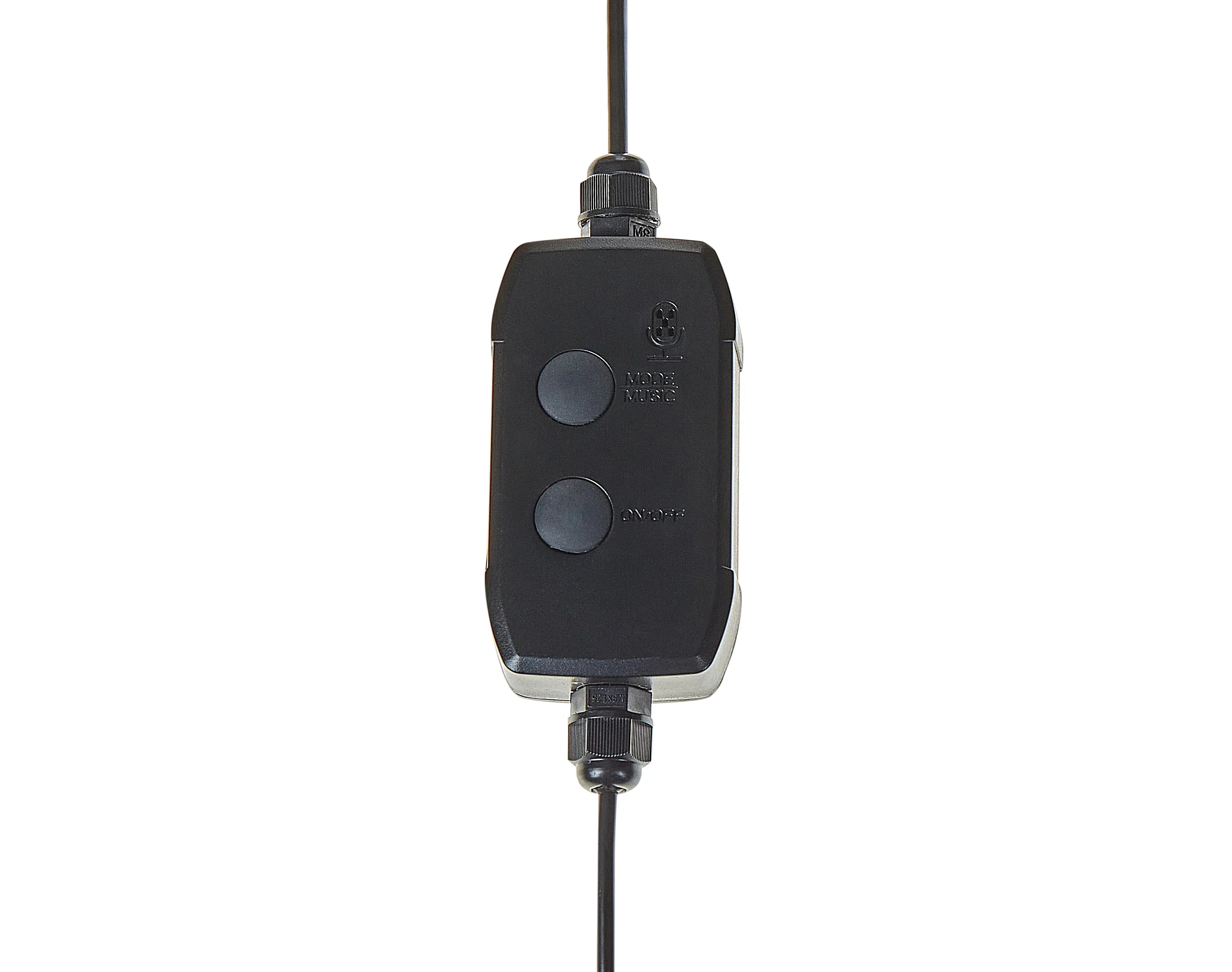 Guirlande lumineuse LED d'extérieur avec application multicolore