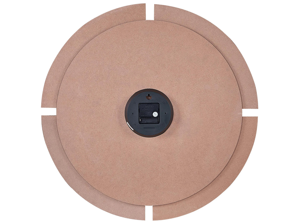 Horloge murale 60 cm Marron/Noir