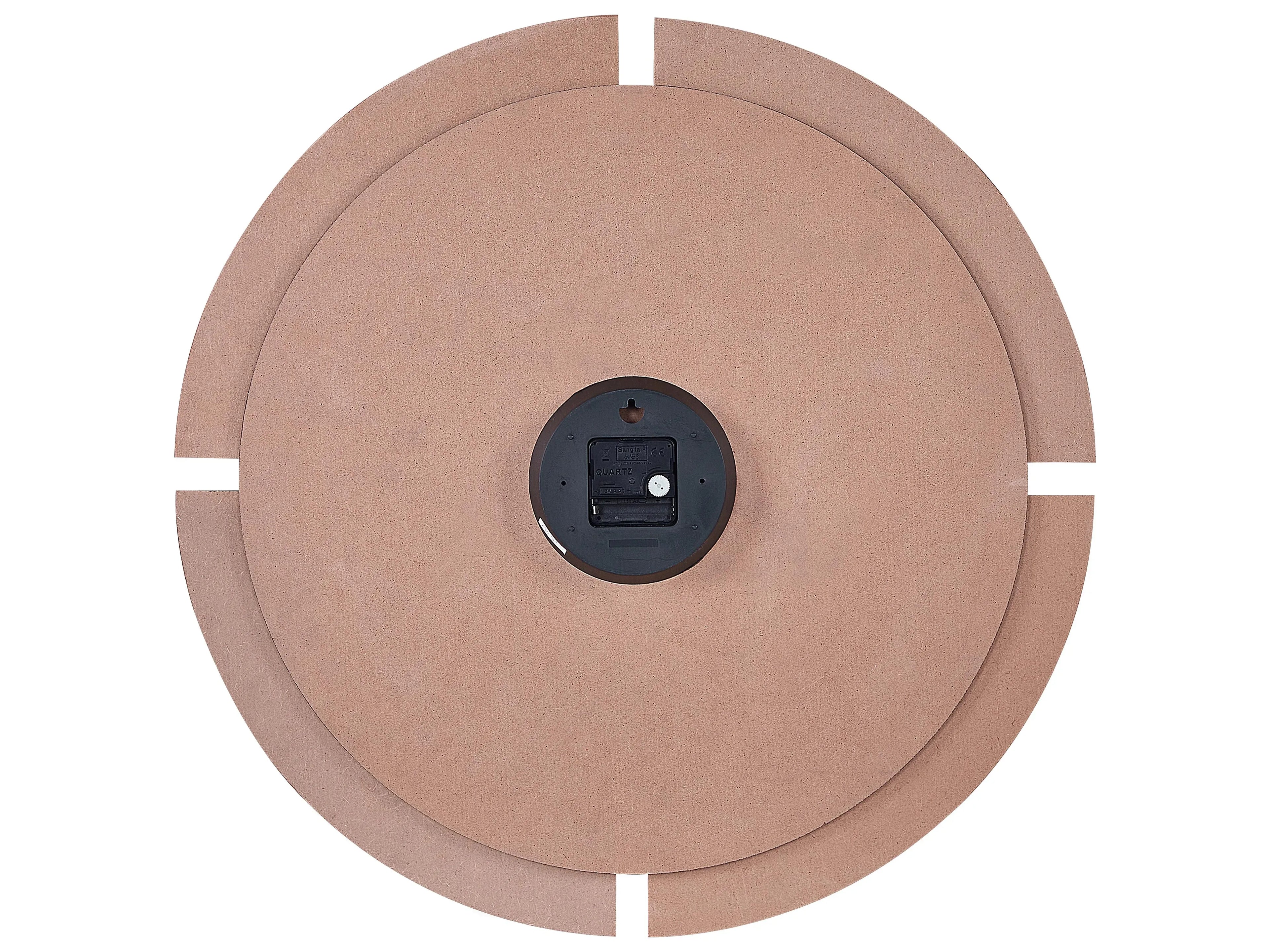 Horloge murale 60 cm Marron/Noir