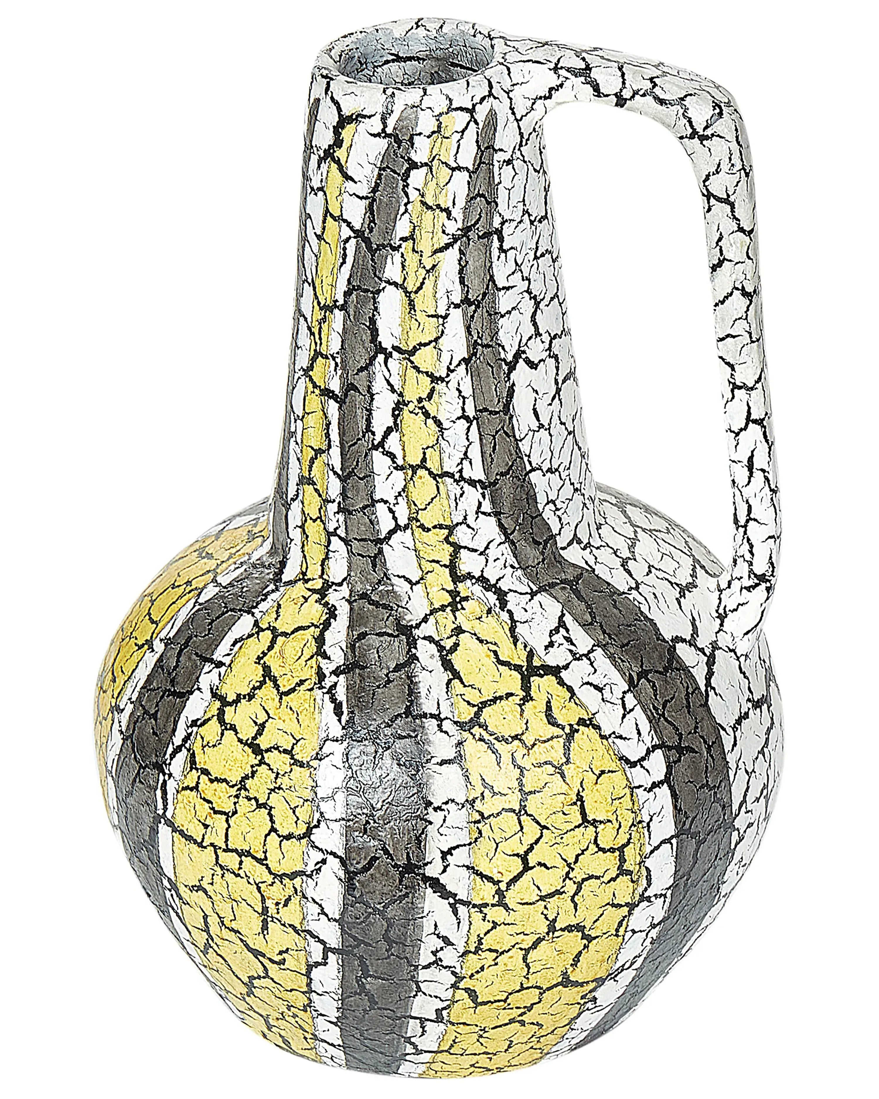Vaso decorativo MALAKKA Ceramica 34 cm Multicolore