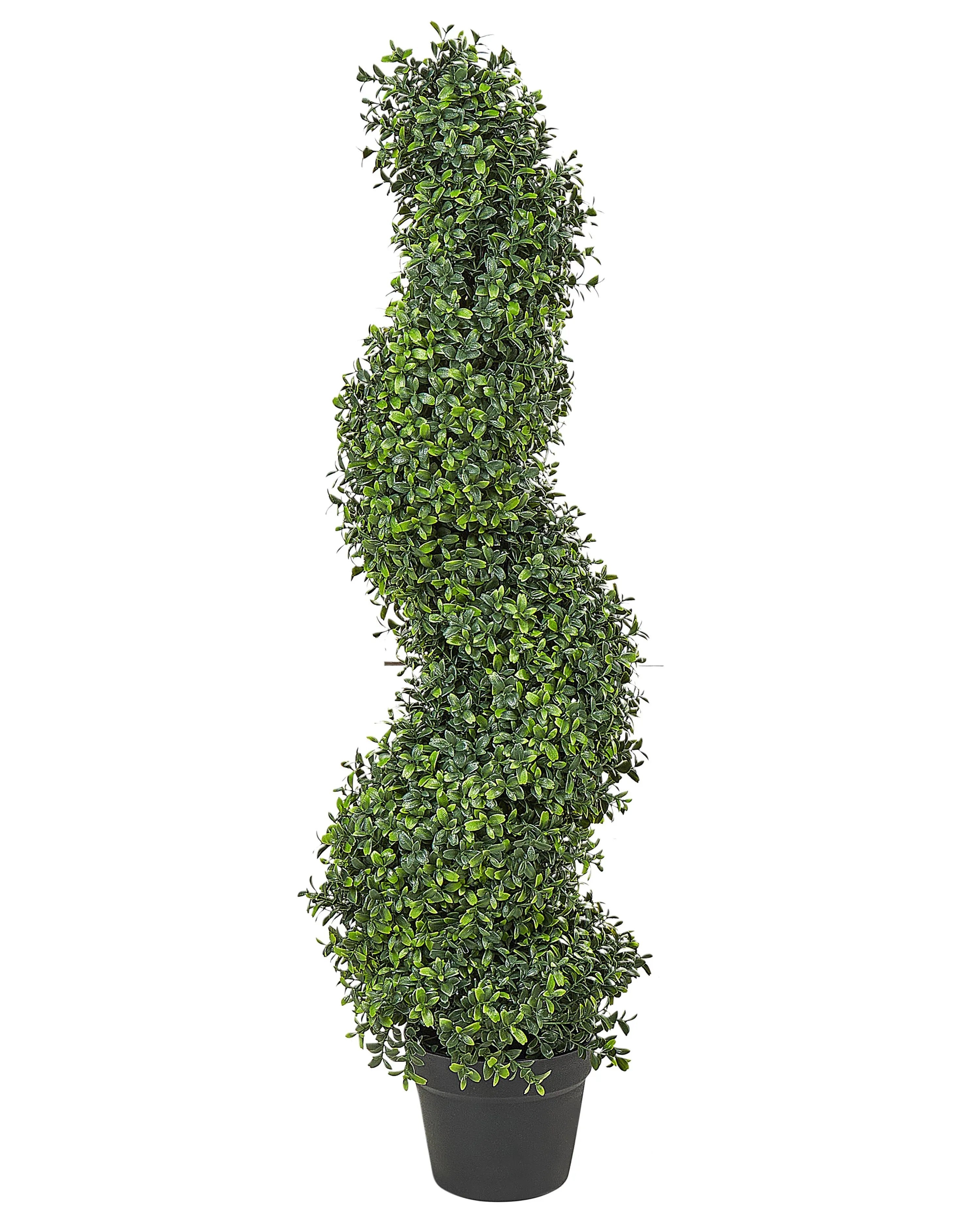 Pianta artificiale BUXUS SPIRAL TREE 98 cm Verde