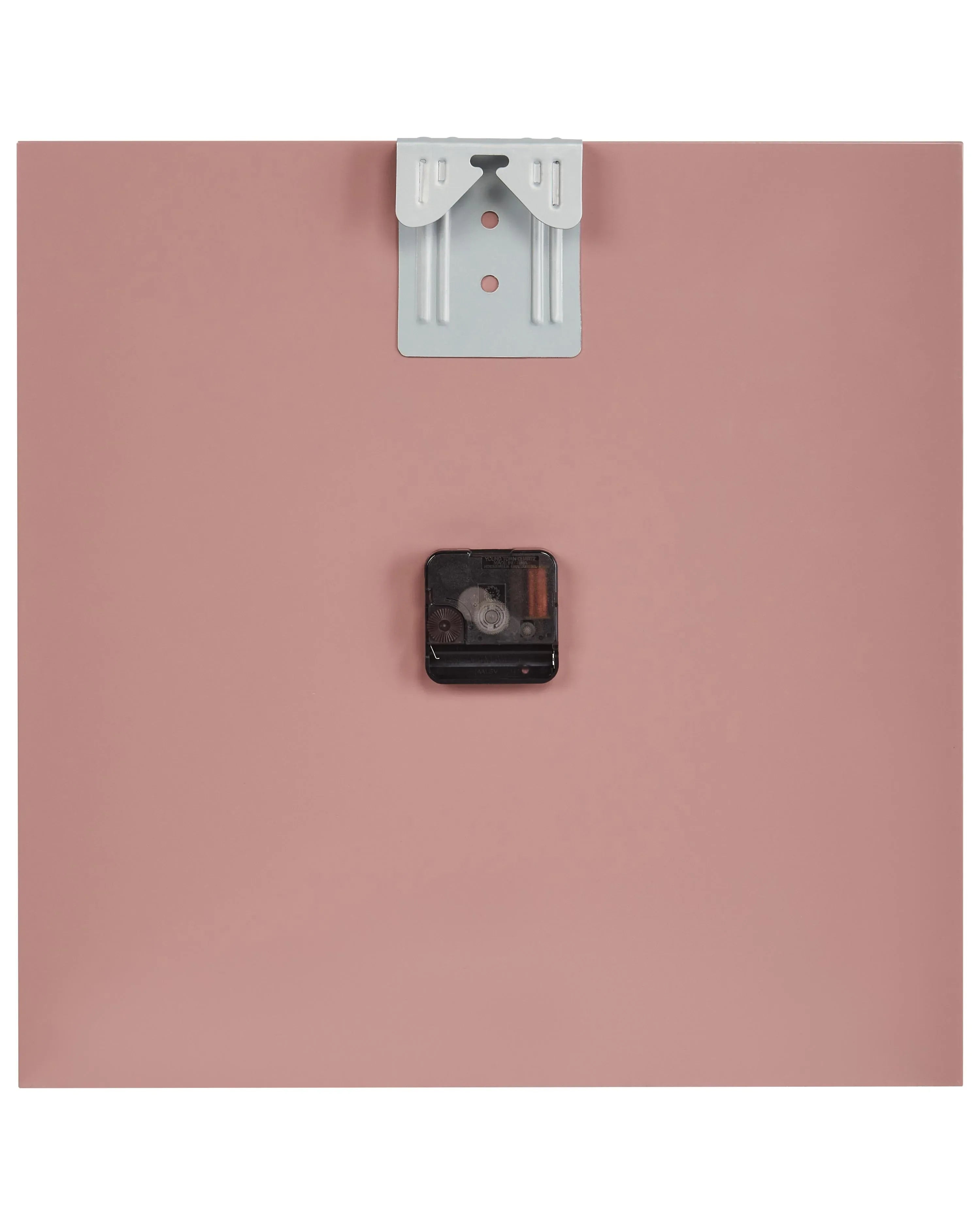 Horloge murale 40 cm Métal Rose