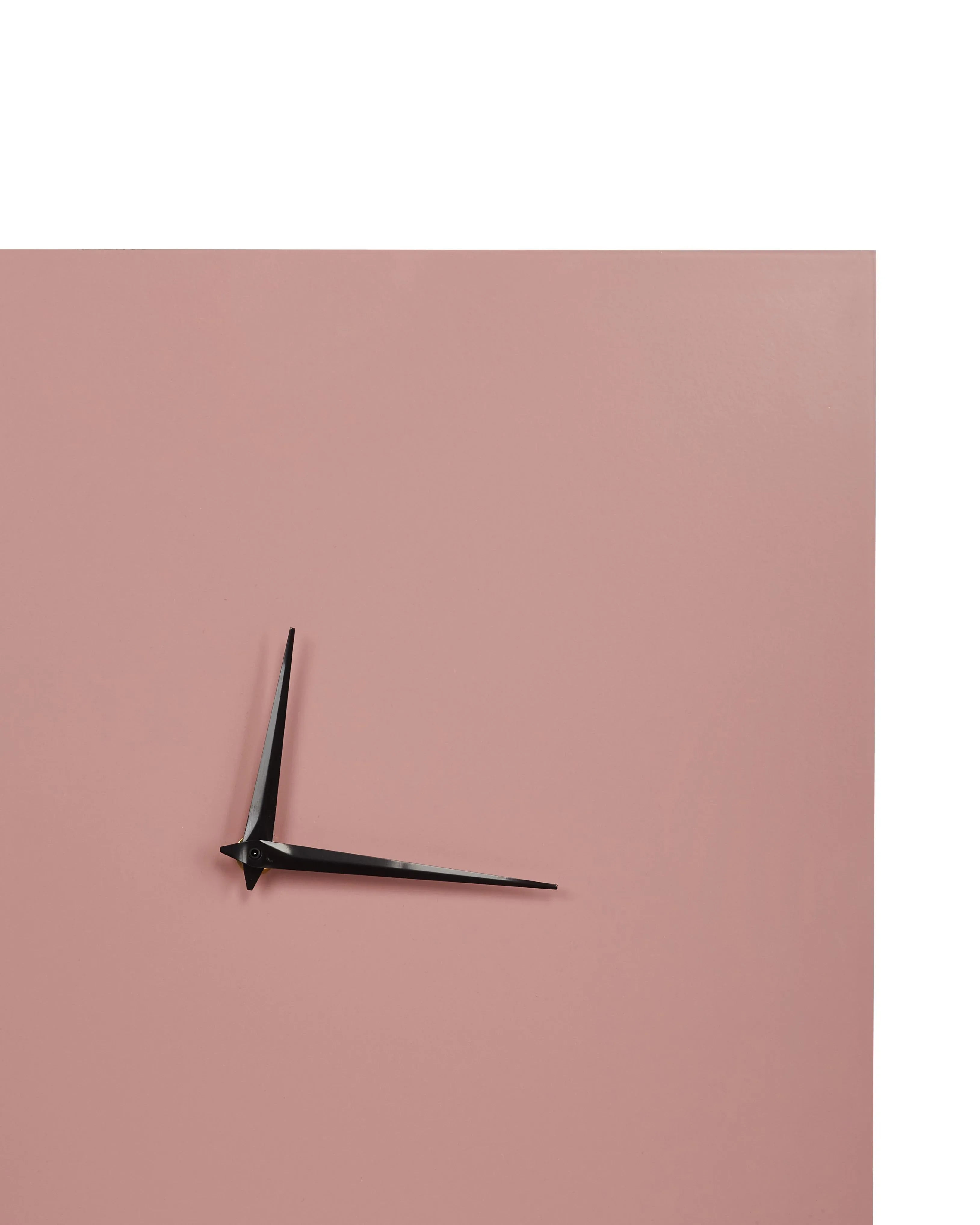 Horloge murale 40 cm Métal Rose