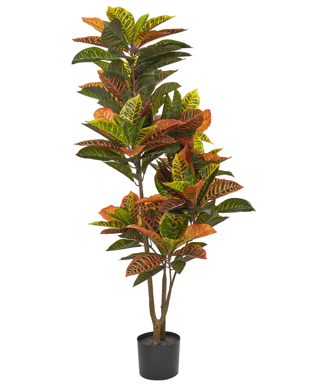 Pianta artificiale CODIAEUM 140 cm Verde