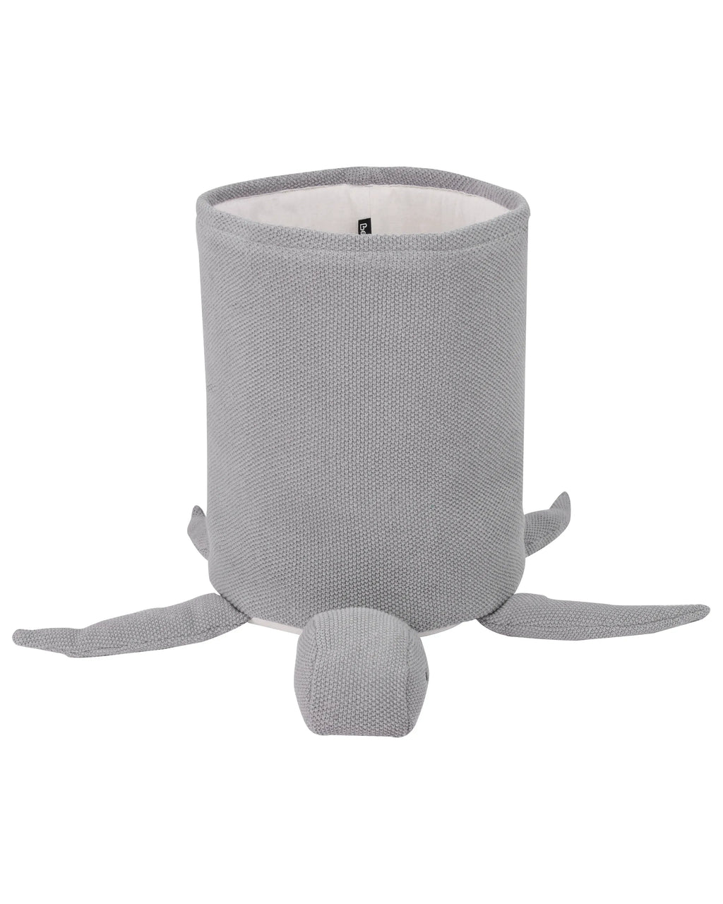 Panier pour enfants Tortue Coton Gris