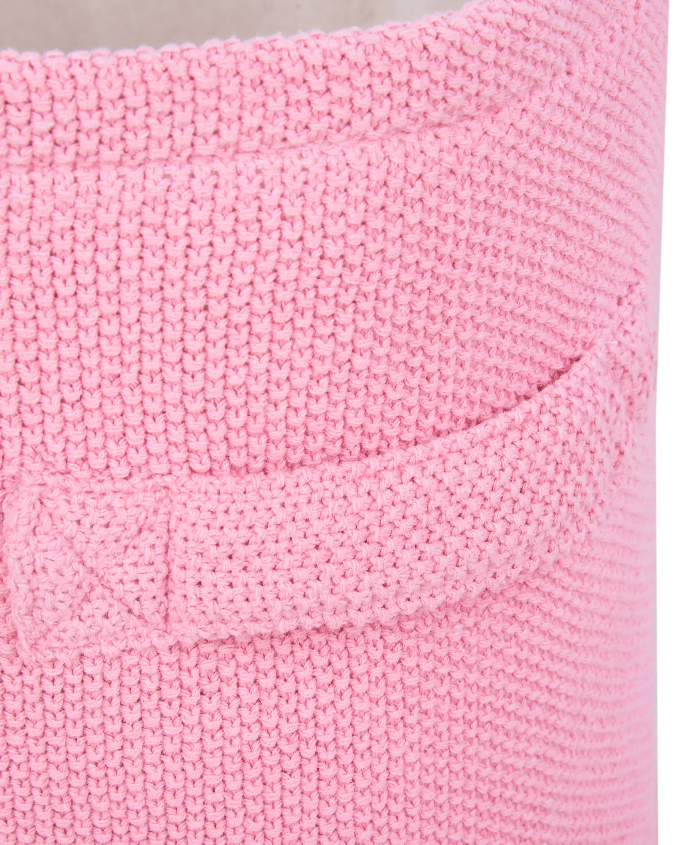 Corbeille à jouets pour enfants Licorne Coton Rose