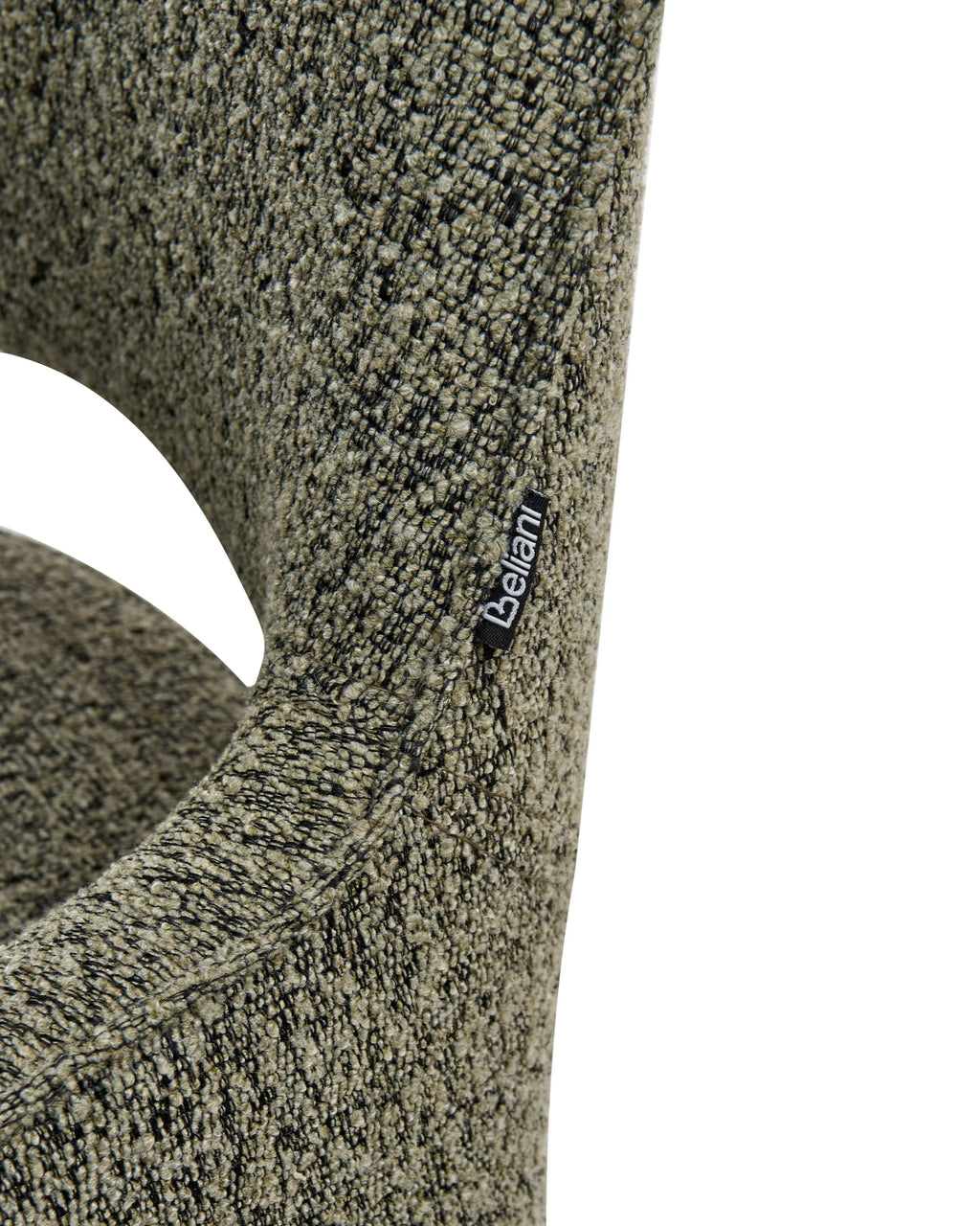 Chaise de salle à manger Bouclé Vert