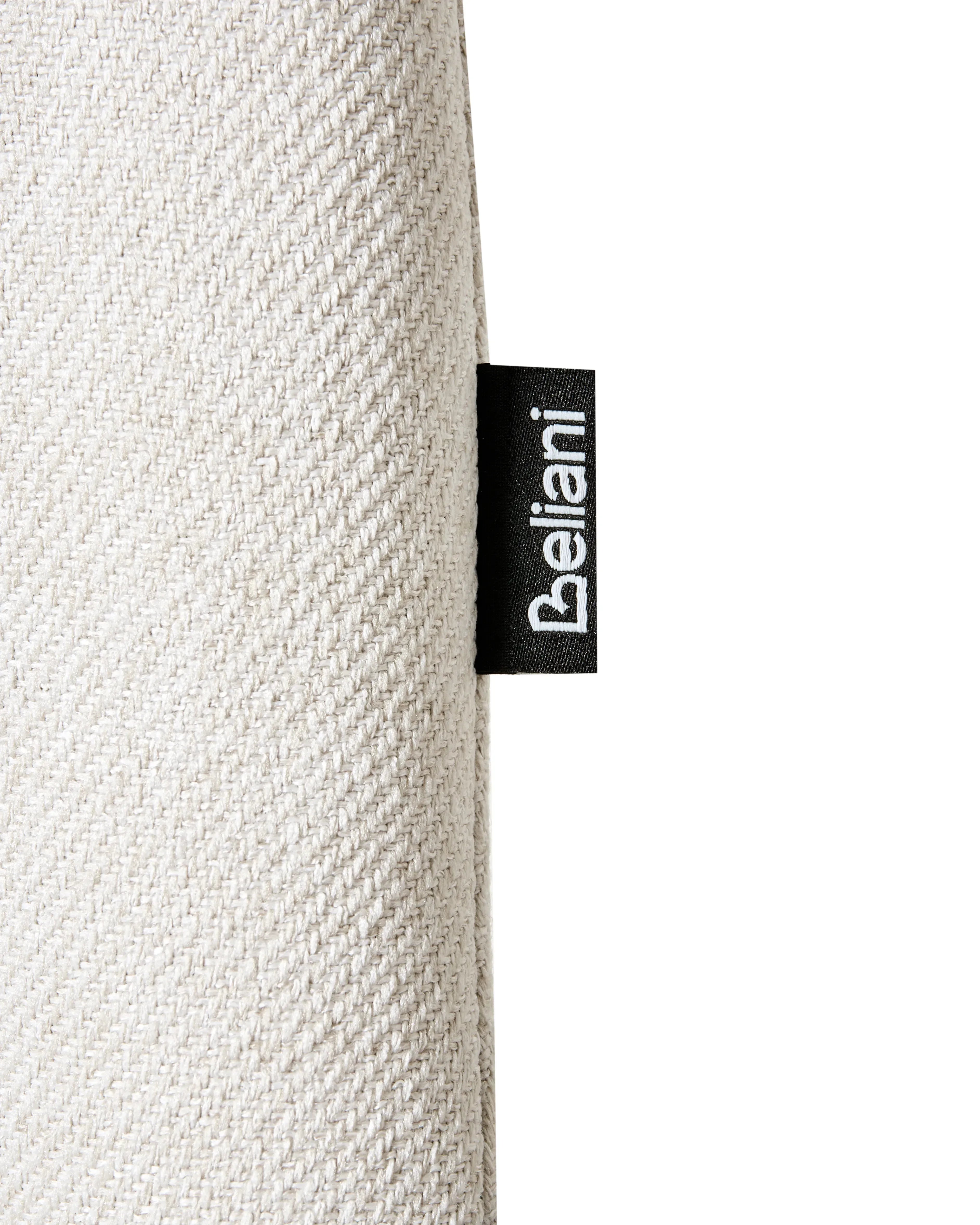 Lot de 2 chaises de salle à manger pivotantes en tissu blanc cassé