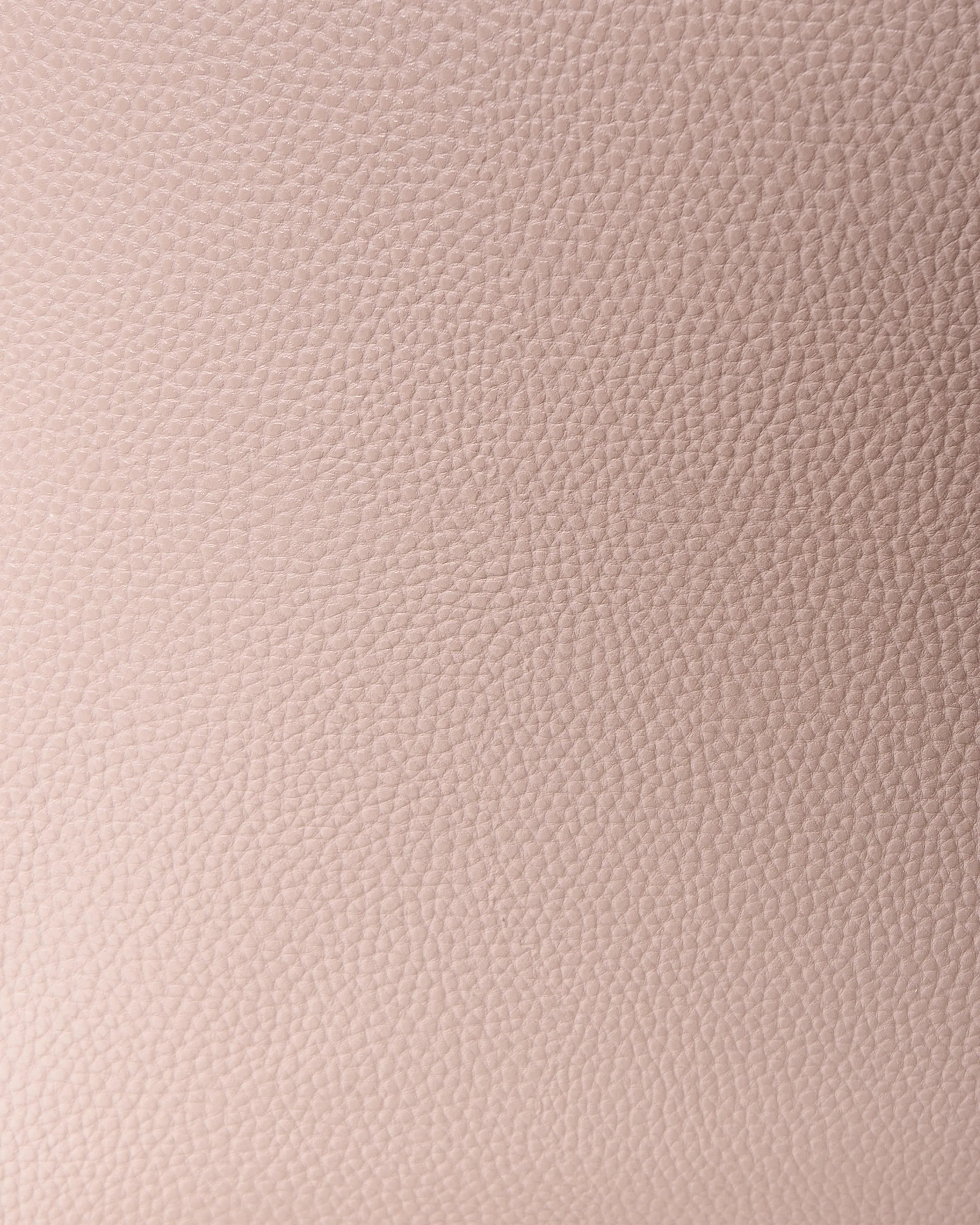 Lot de 2 paniers Similicuir Rose pastel