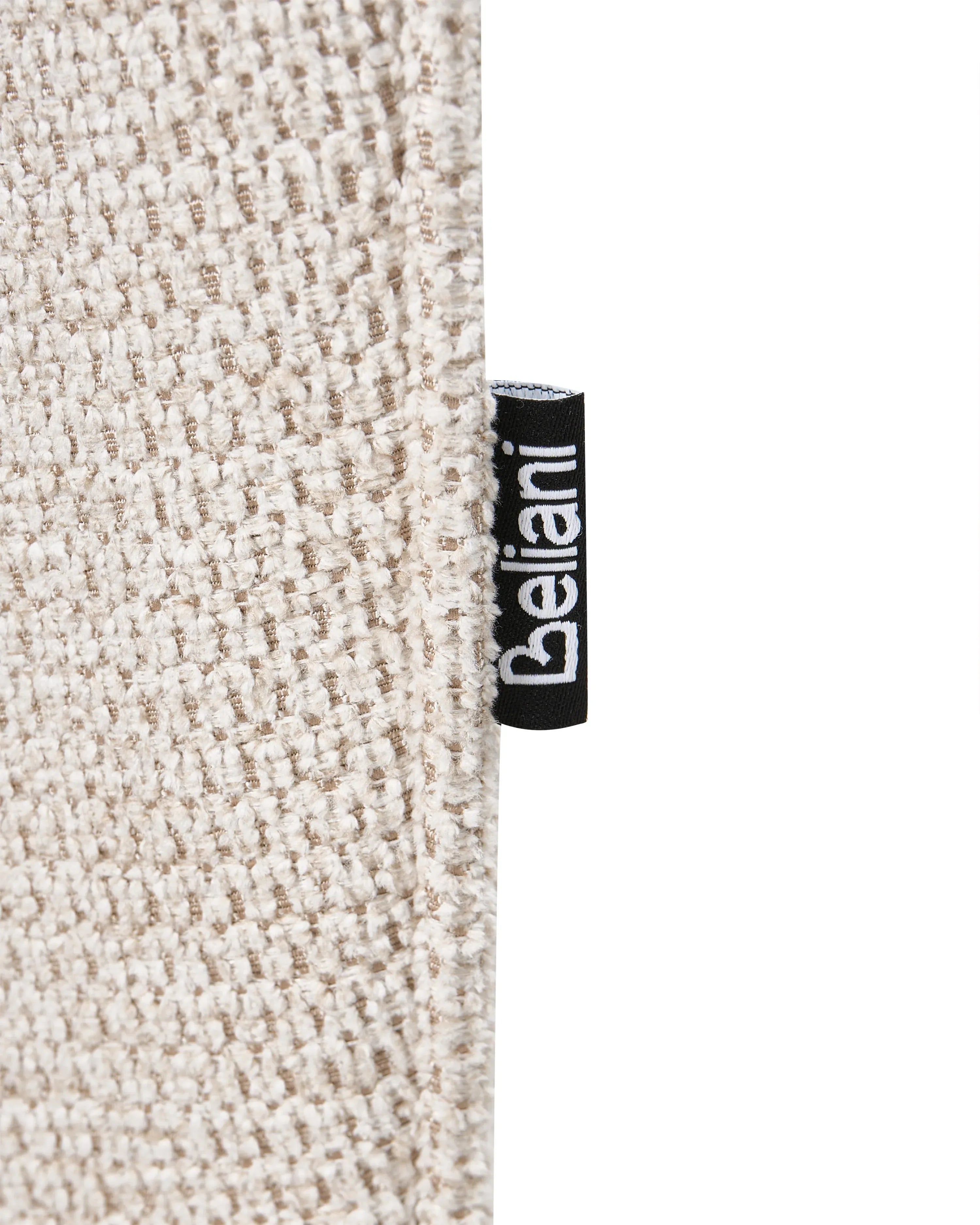 Lot de 2 chaises de salle à manger Tissu Beige clair