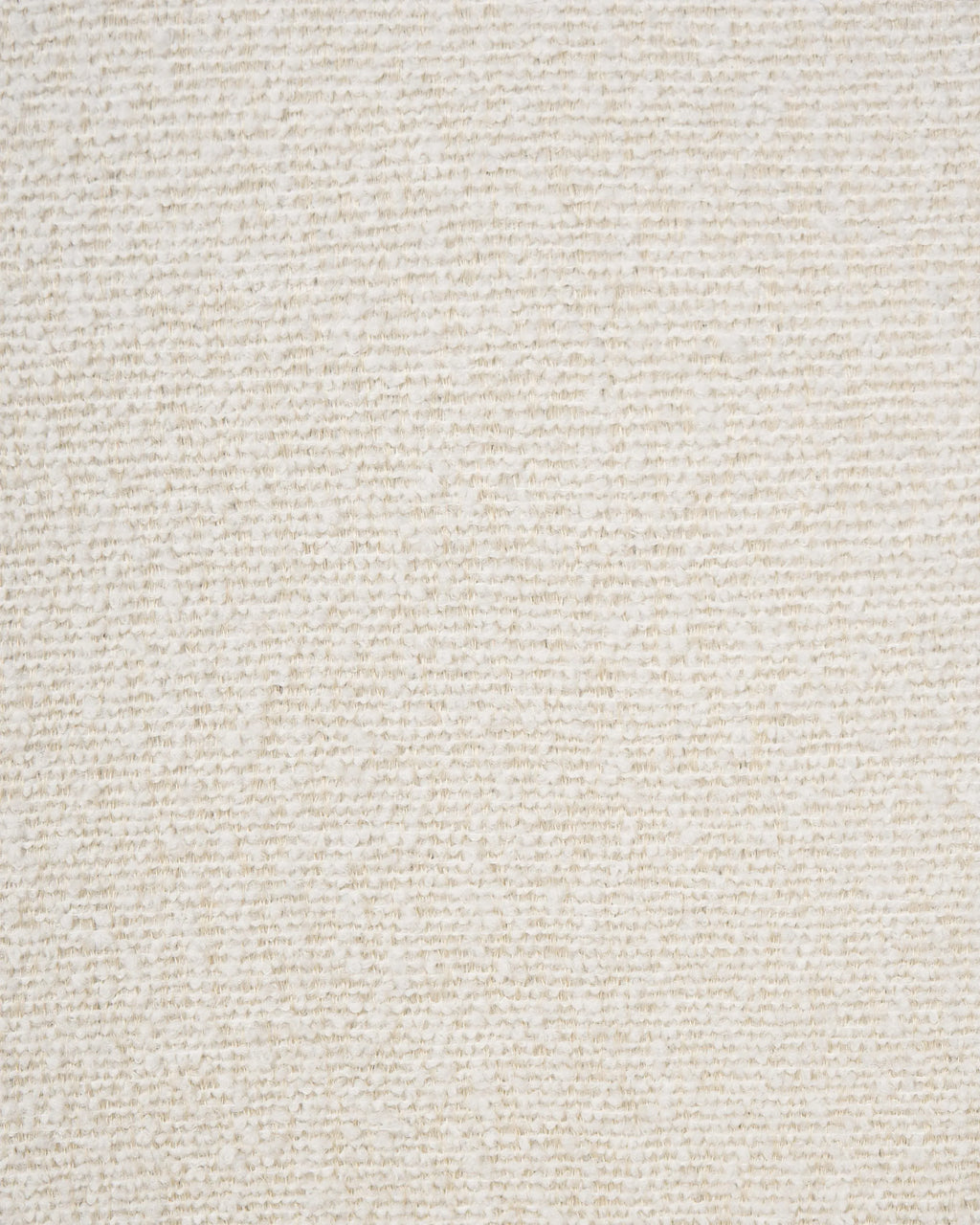 Lot de 2 chaises de salle à manger larges Bouclé blanc cassé